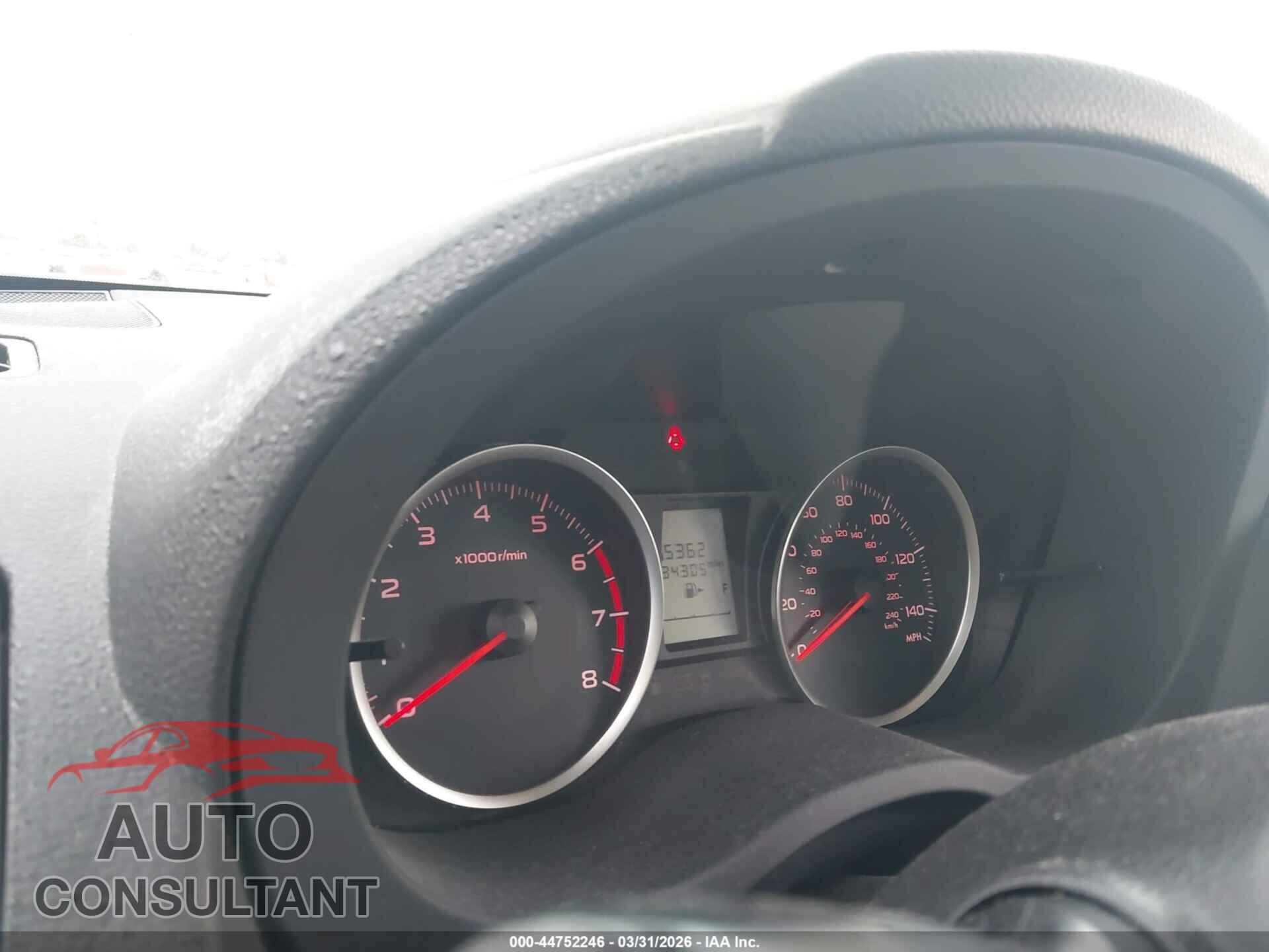 SUBARU FORESTER 2017 - JF2SJAAC2HH450462