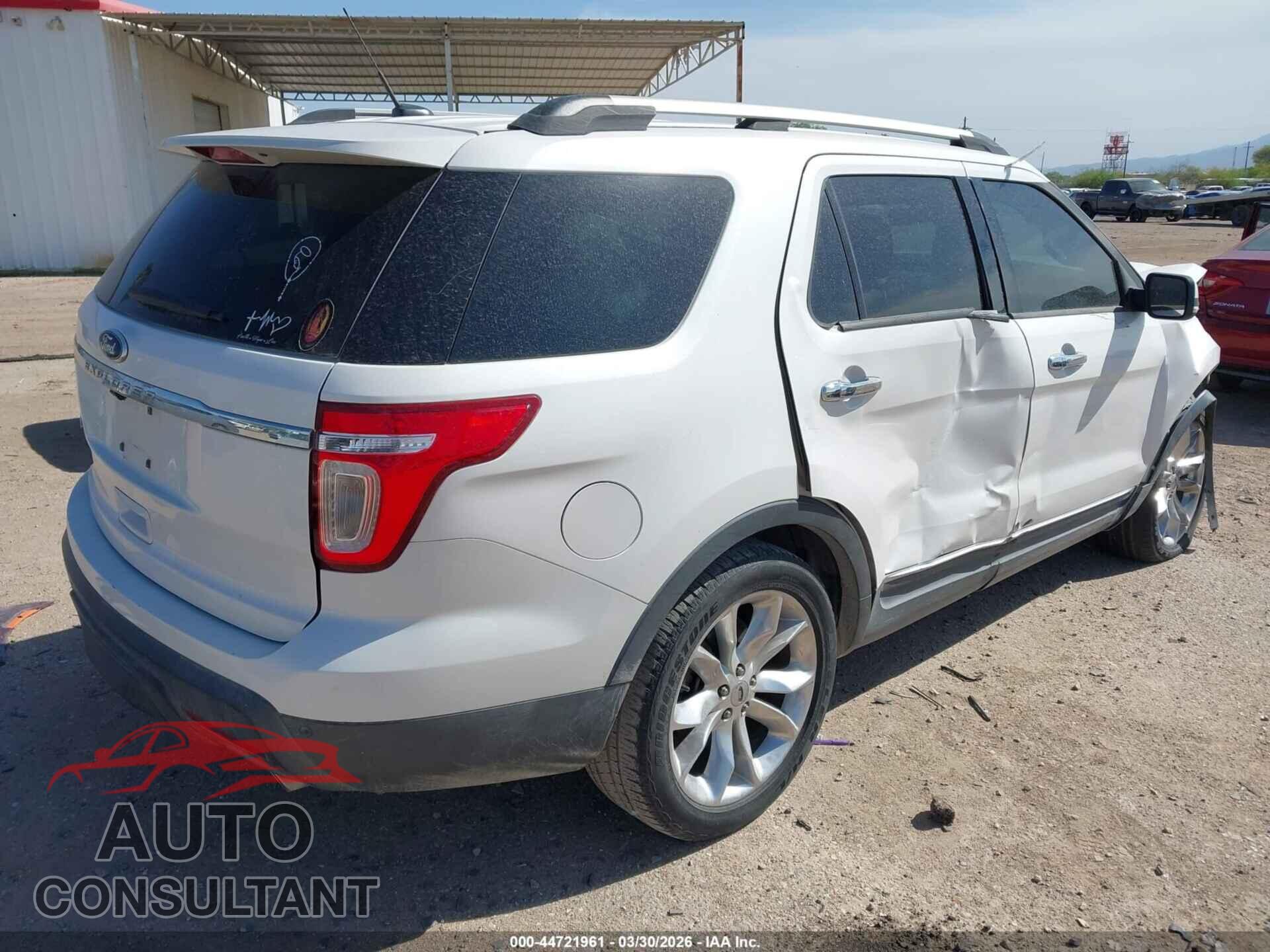 FORD EXPLORER 2011 - 1FMHK7F82BGA51153