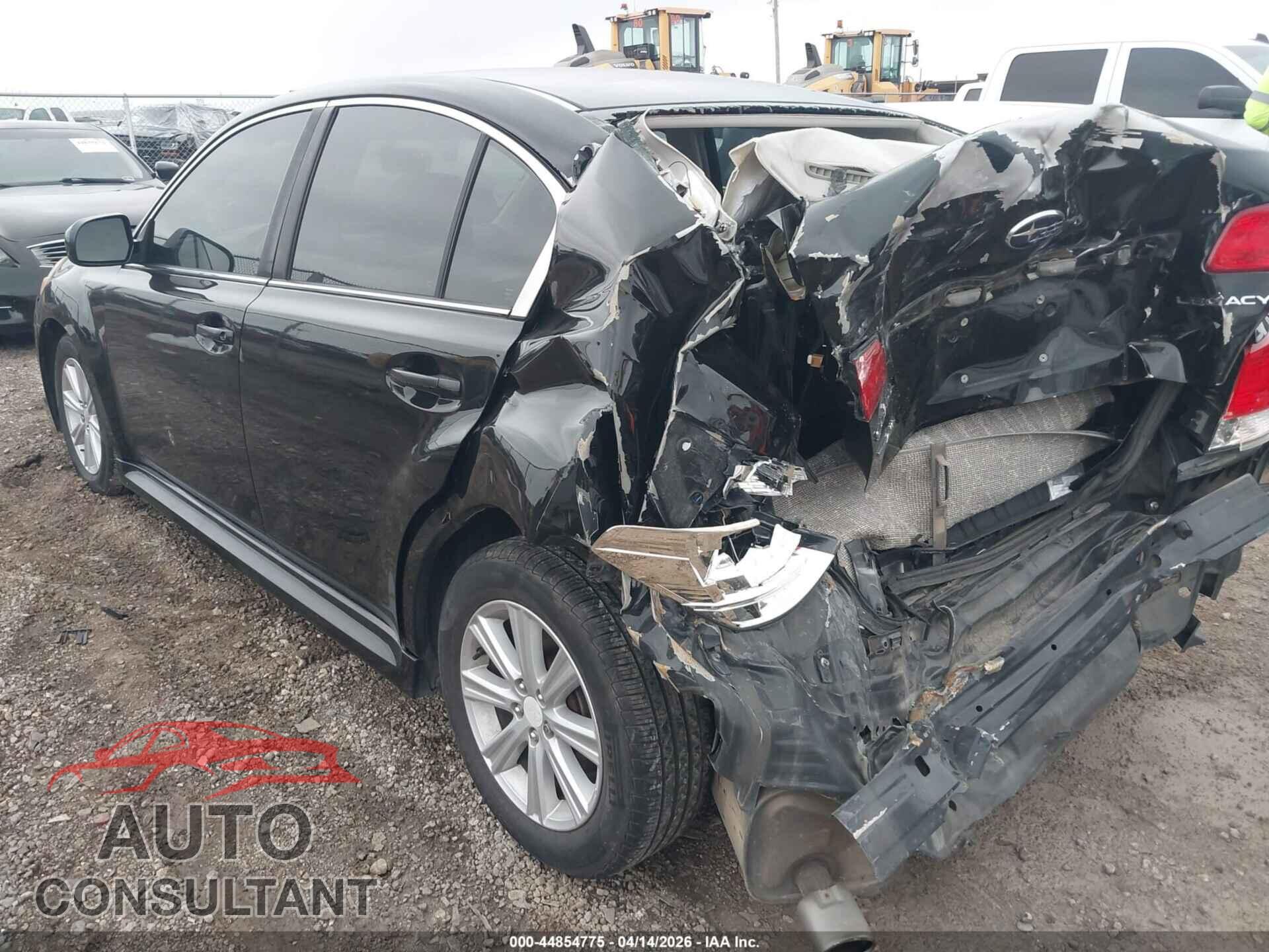 SUBARU LEGACY 2011 - 4S3BMCB61B3219857