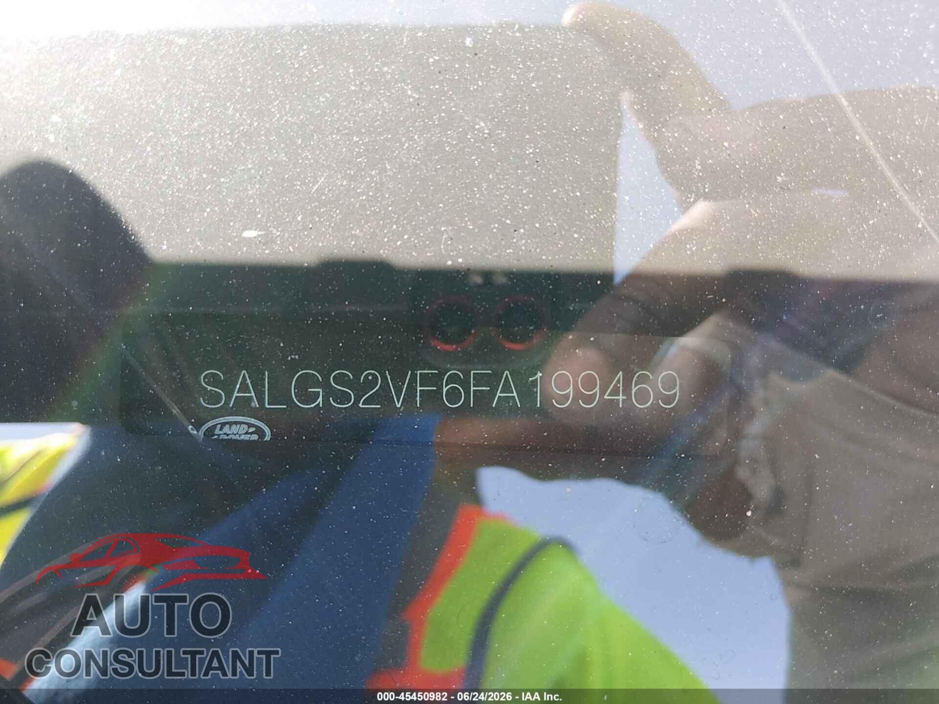 LAND ROVER RANGE ROVER 2015 - SALGS2VF6FA199469