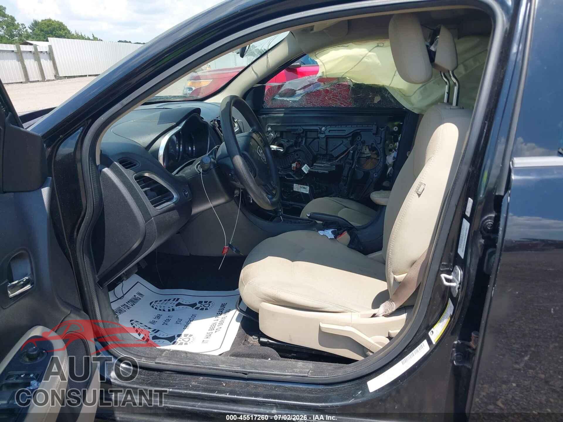 DODGE AVENGER 2013 - 1C3CDZAB3DN534113