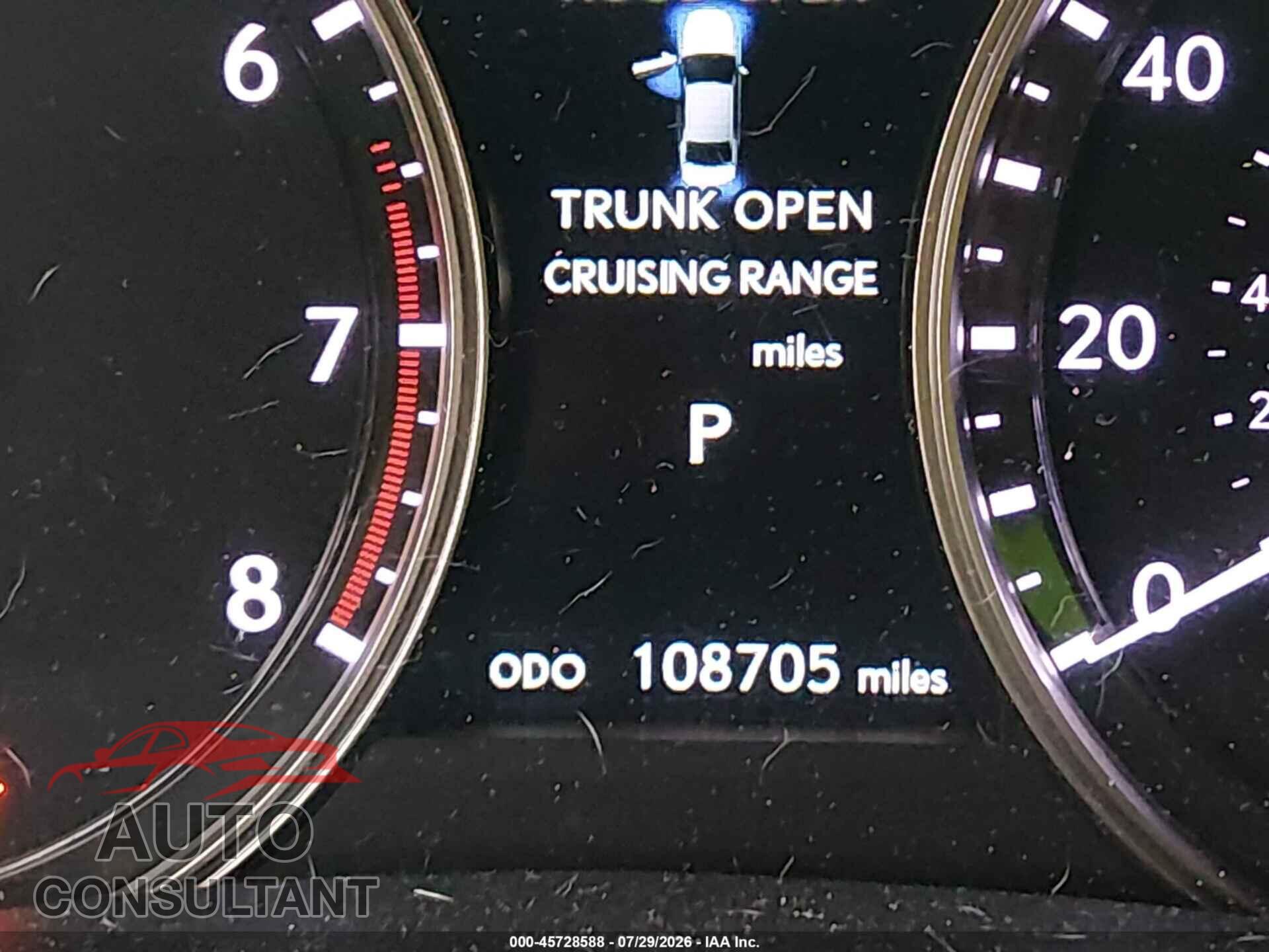LEXUS GS 350 2013 - JTHCE1BL2D5013562