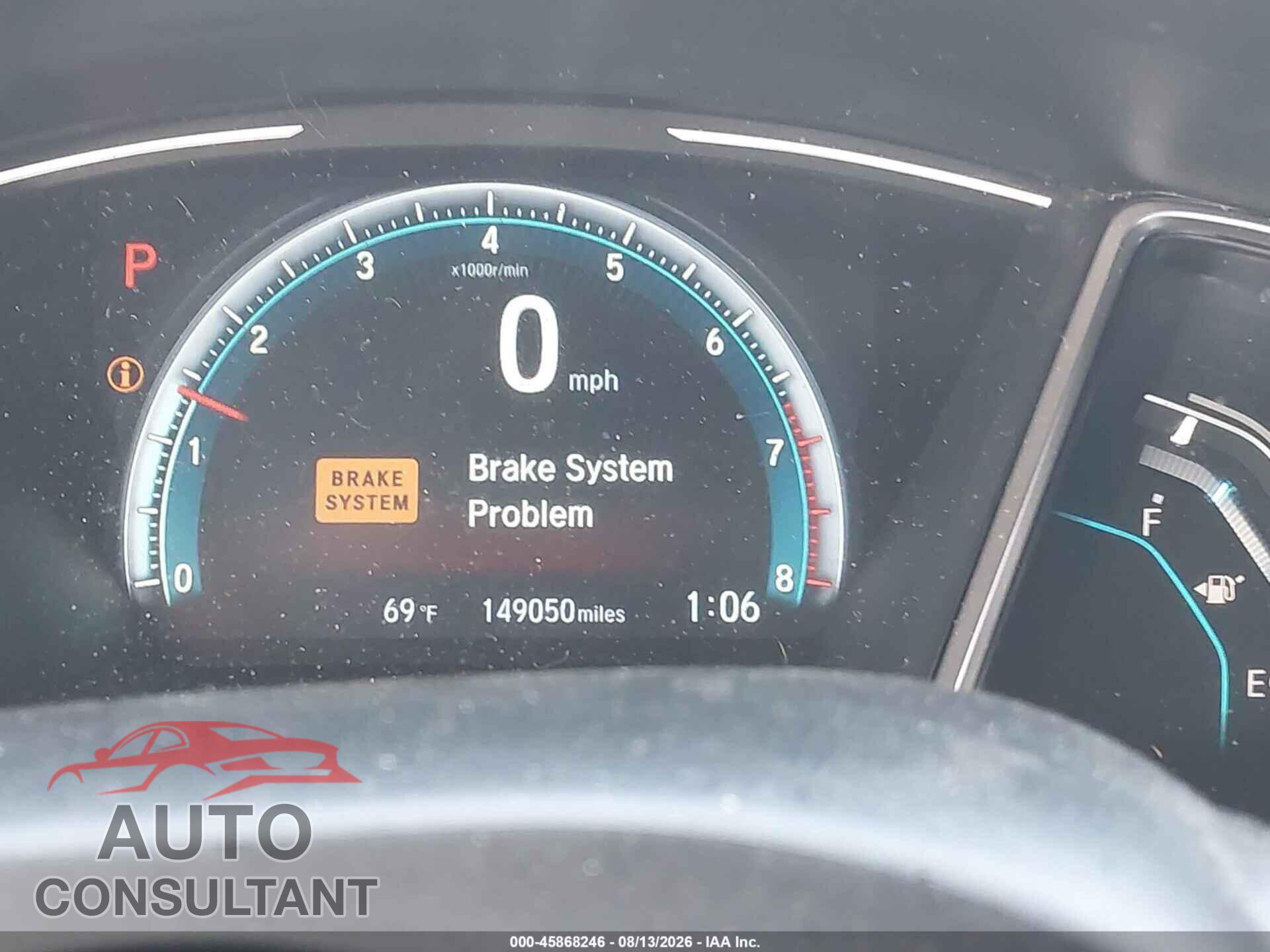 HONDA CIVIC 2017 - 2HGFC2F74HH543667
