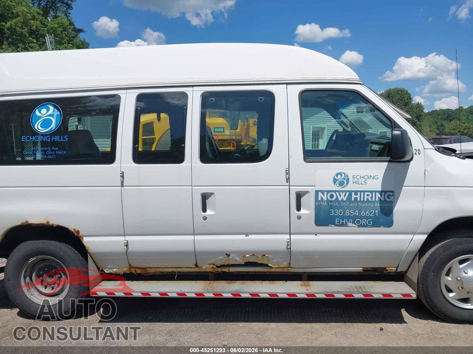 FORD E-150 2011 - 1FTNE1EW9BDA72059