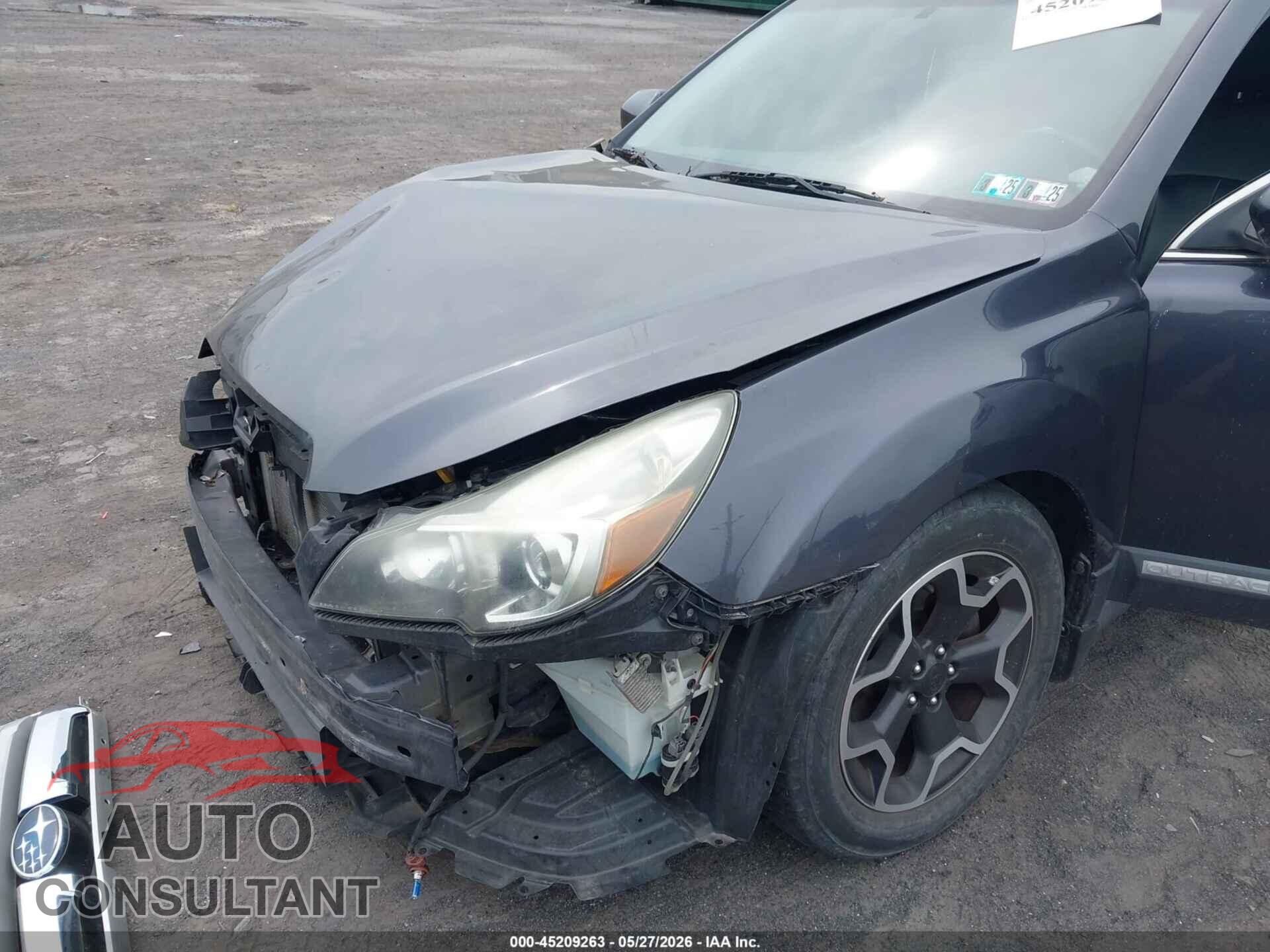 SUBARU OUTBACK 2012 - 4S4BRBKCXC3213277
