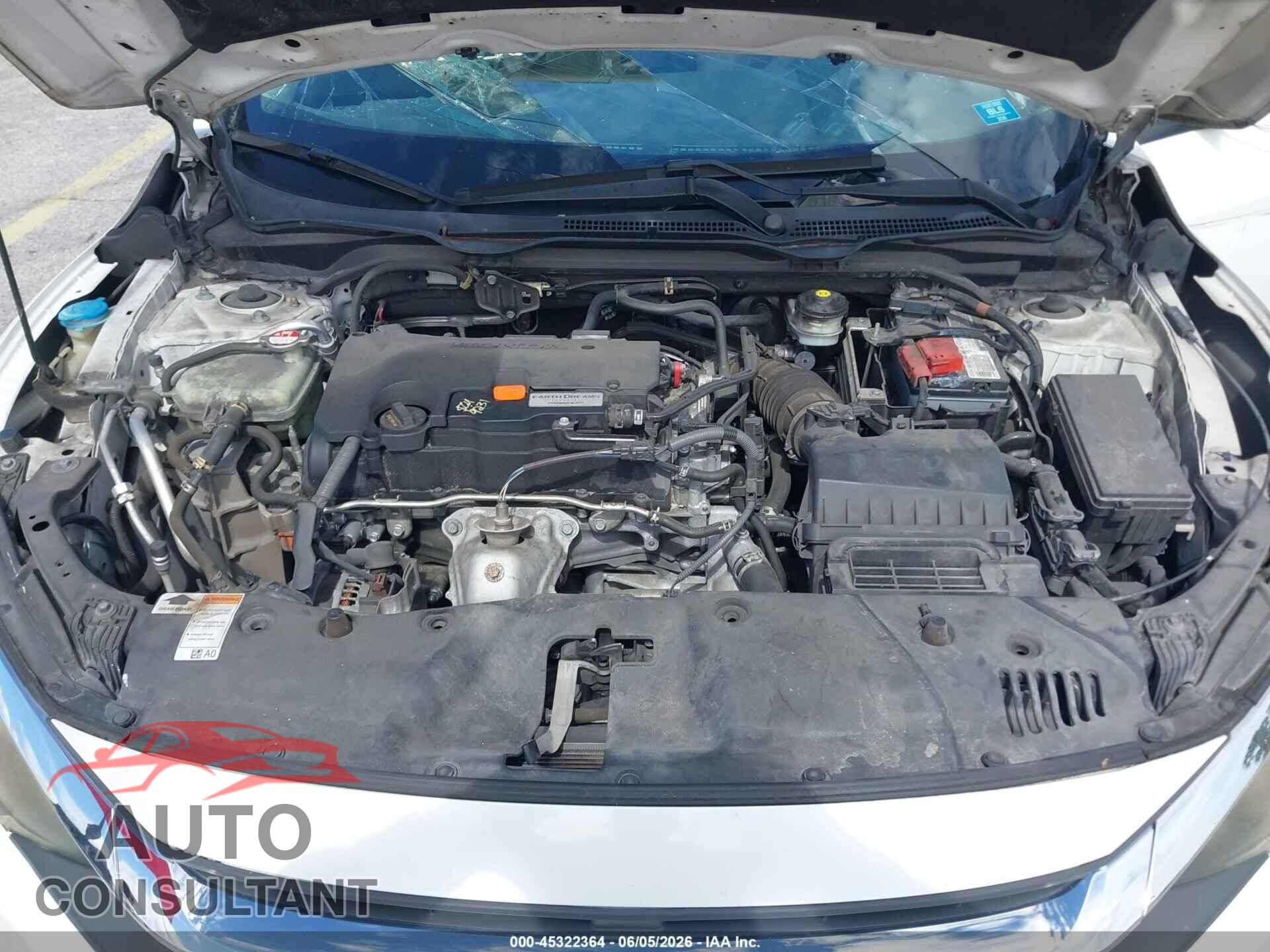 HONDA CIVIC 2017 - 19XFC2F76HE207223