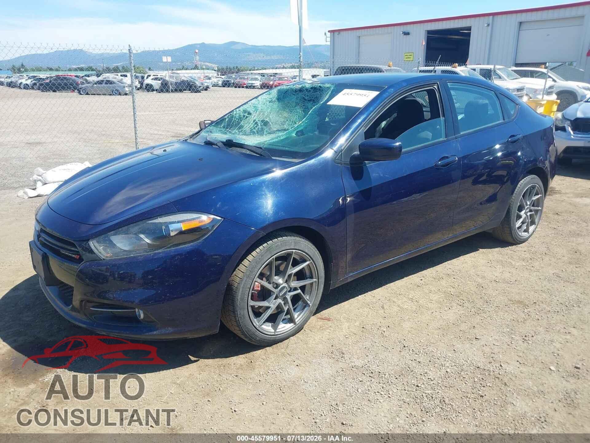 DODGE DART 2014 - 1C3CDFBB5ED914316