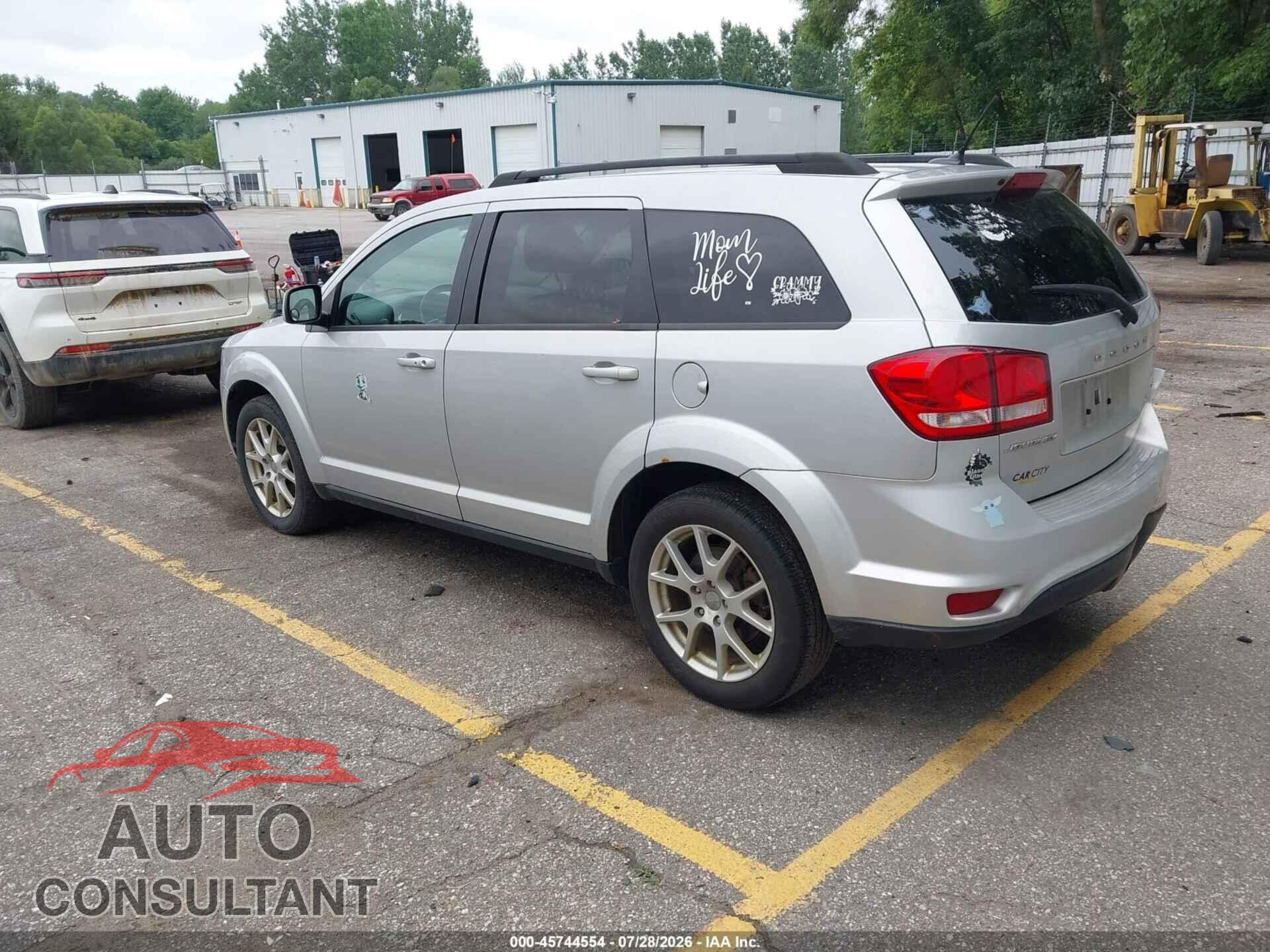 DODGE JOURNEY 2014 - 3C4PDCBB7ET267309