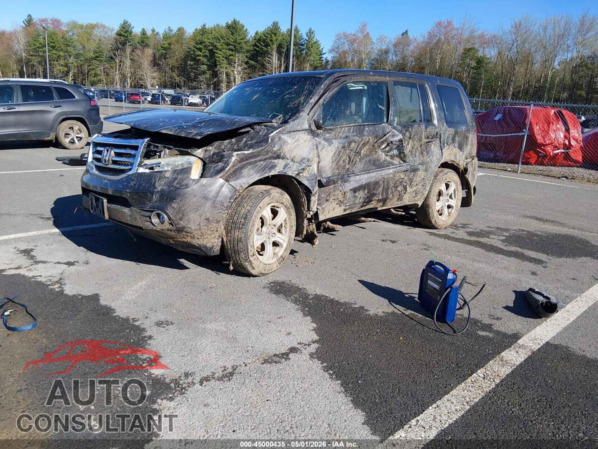 HONDA PILOT 2012 - 5FNYF4H54CB001697
