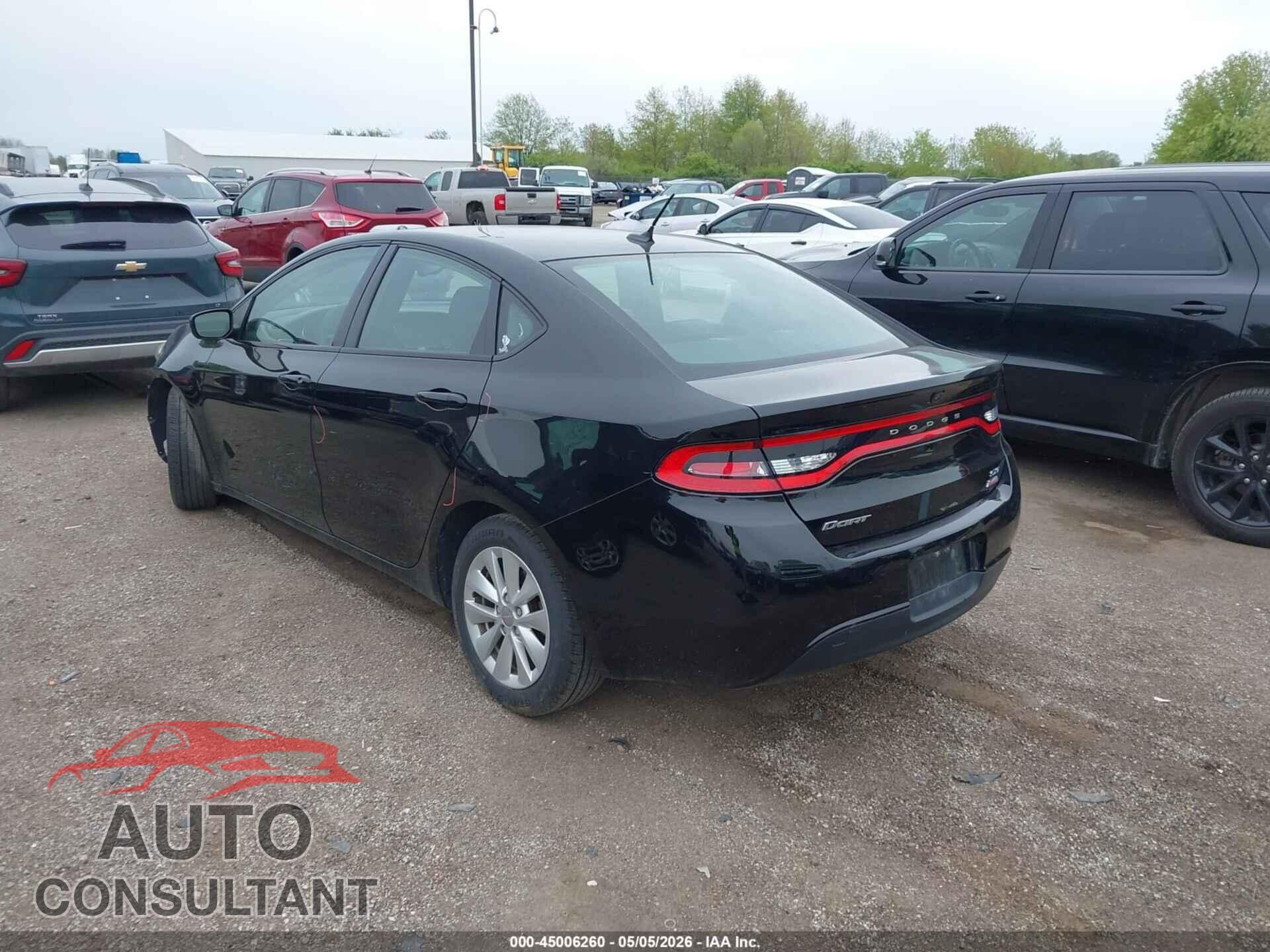DODGE DART 2014 - 1C3CDFBB5ED894777