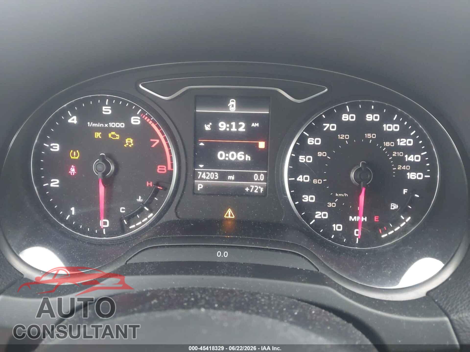 AUDI A3 2015 - WAUBFGFF1F1043029