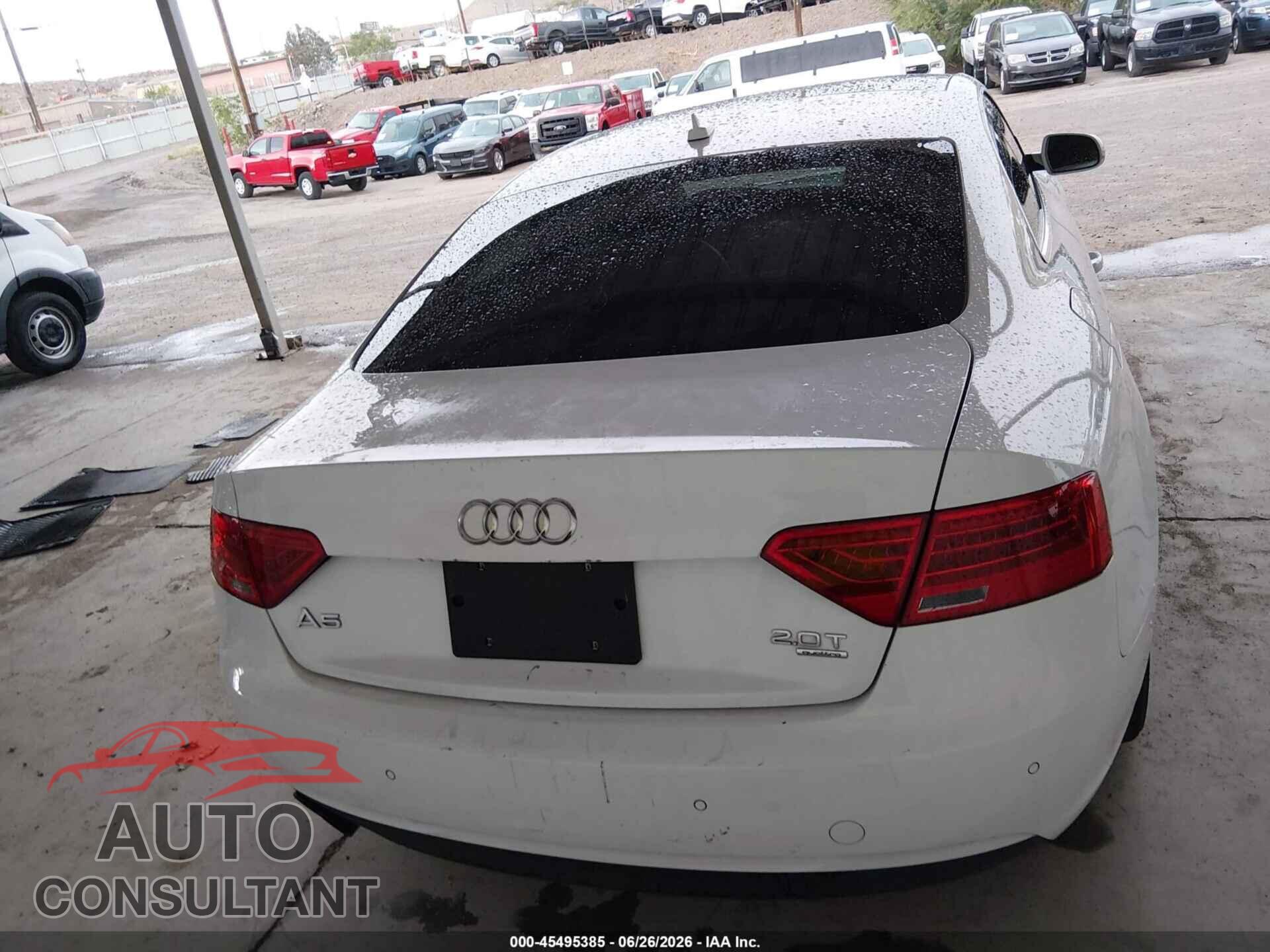 AUDI A5 2014 - WAULFAFR3EA013718