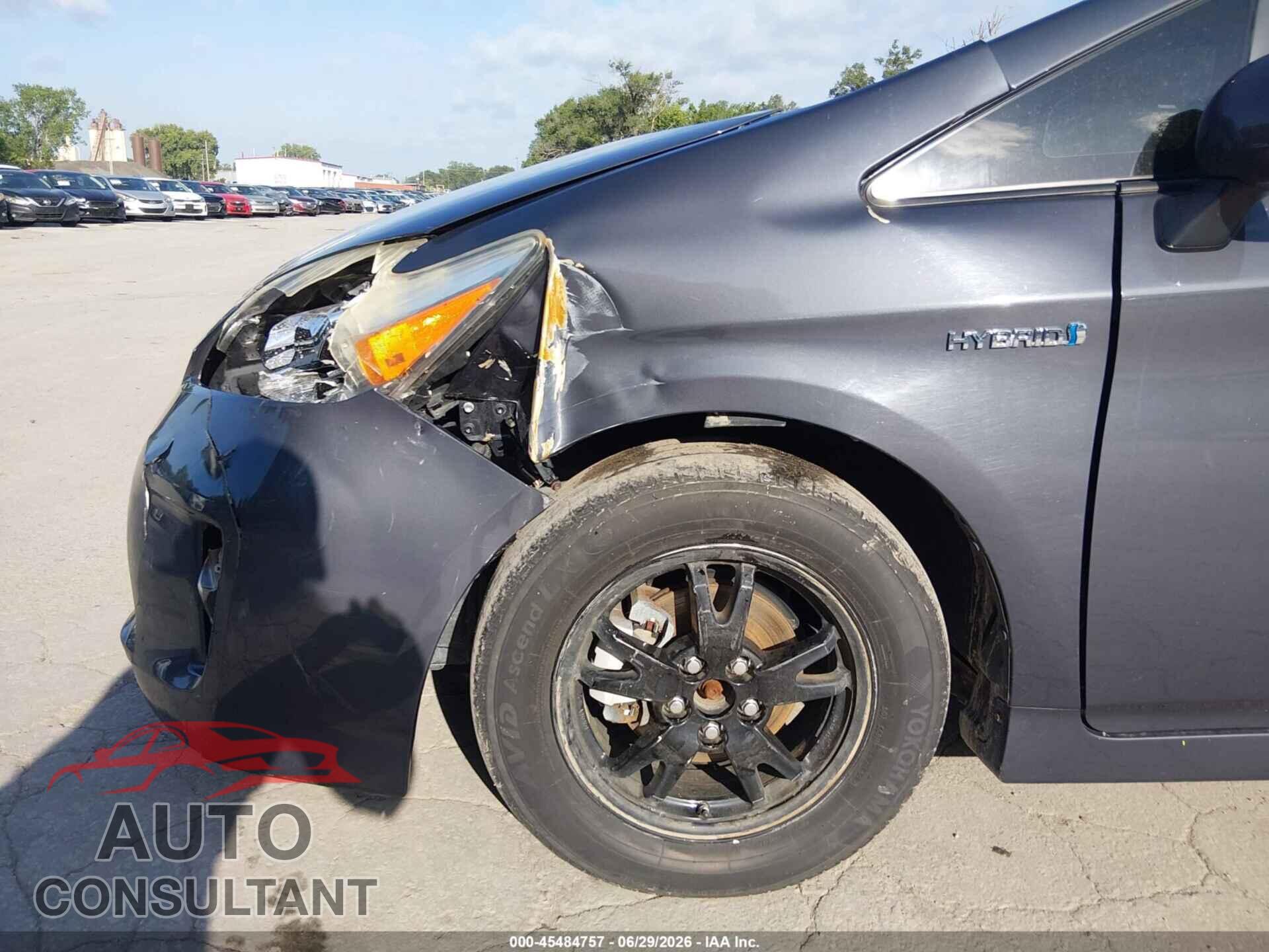 TOYOTA PRIUS 2014 - JTDKN3DU0E1754316