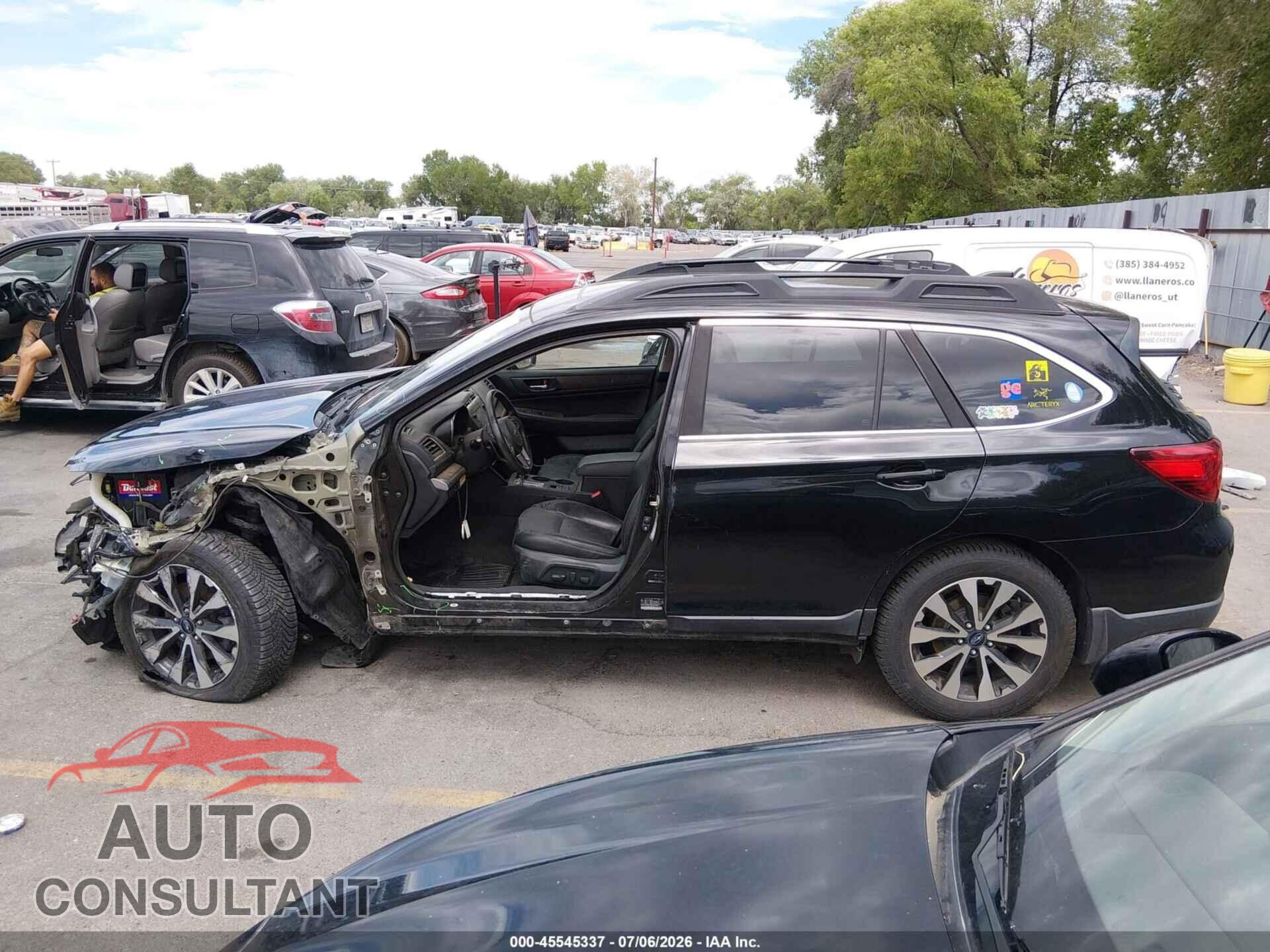 SUBARU OUTBACK 2017 - 4S4BSANC0H3339763