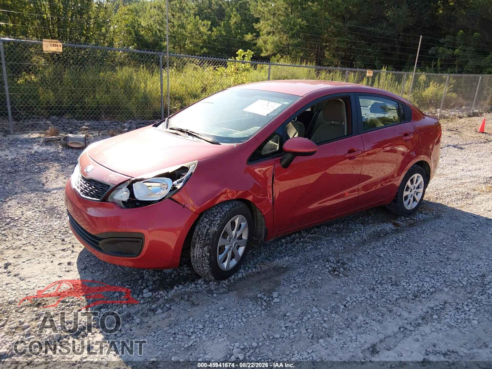 KIA RIO 2014 - KNADM4A34E6349816