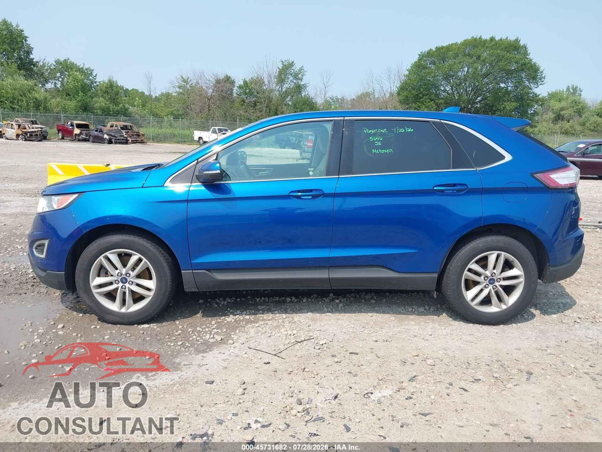 FORD EDGE 2018 - 2FMPK4J90JBC46247