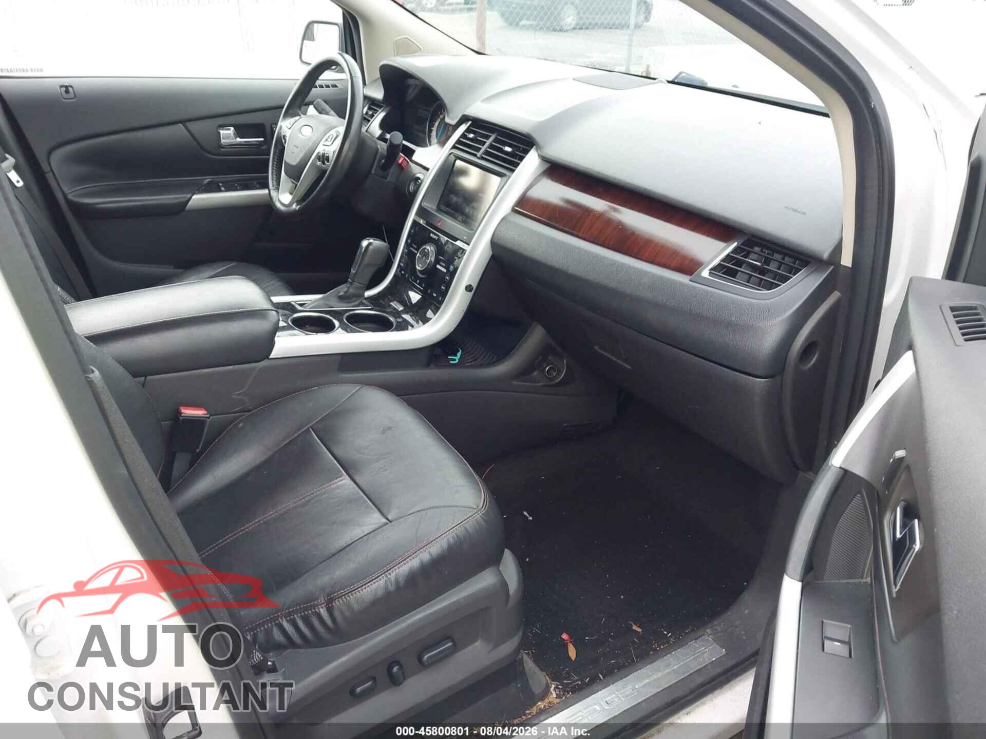 FORD EDGE 2012 - 2FMDK3K91CBA58660