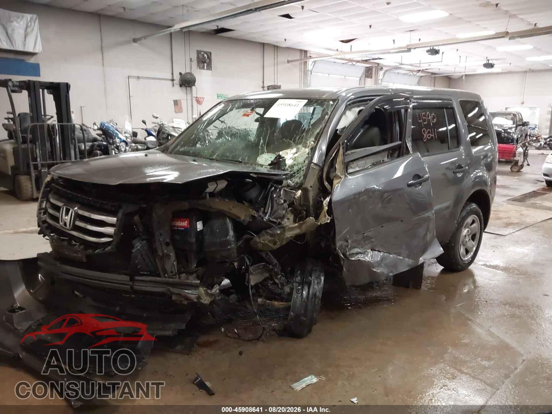 HONDA PILOT 2015 - 5FNYF4H25FB022035