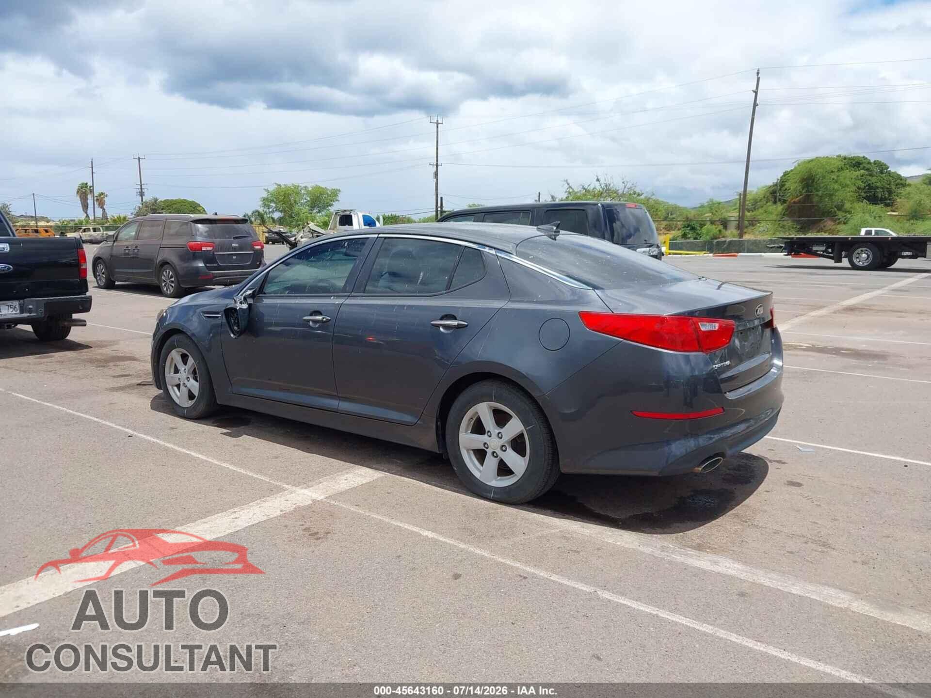 KIA OPTIMA 2015 - KNAGM4A71F5632049