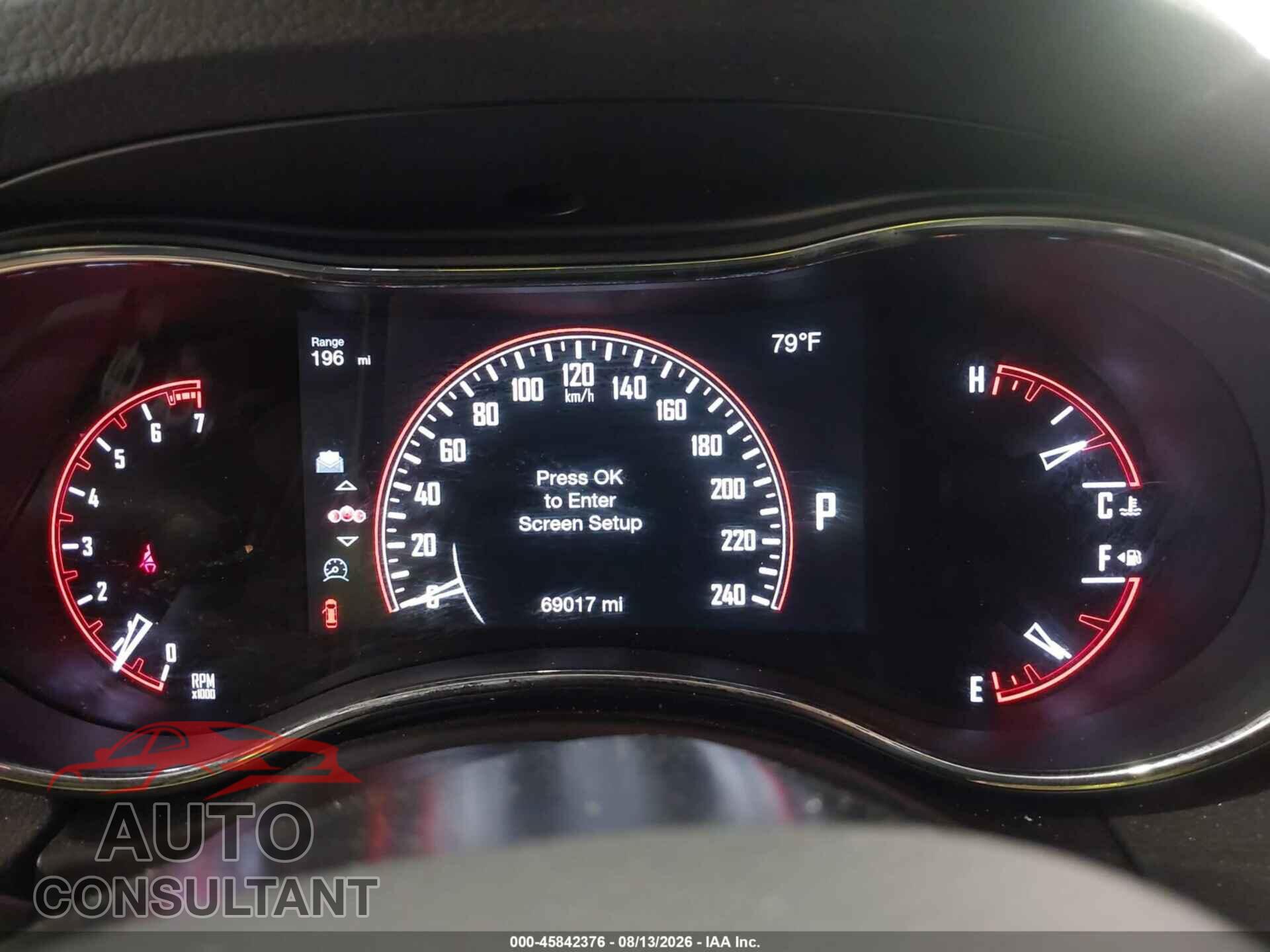 DODGE DURANGO 2017 - 1C4RDJDG0HC816967
