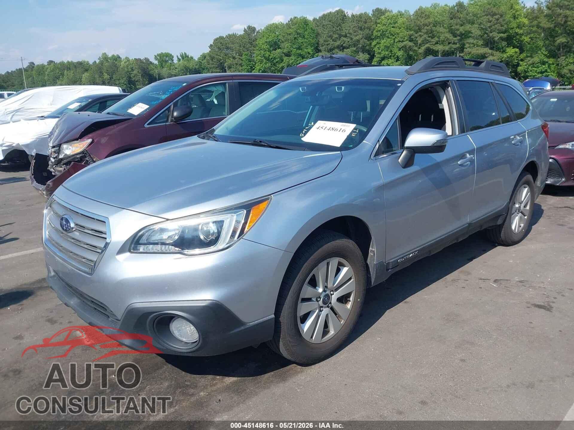 SUBARU OUTBACK 2017 - 4S4BSAFC8H3424171