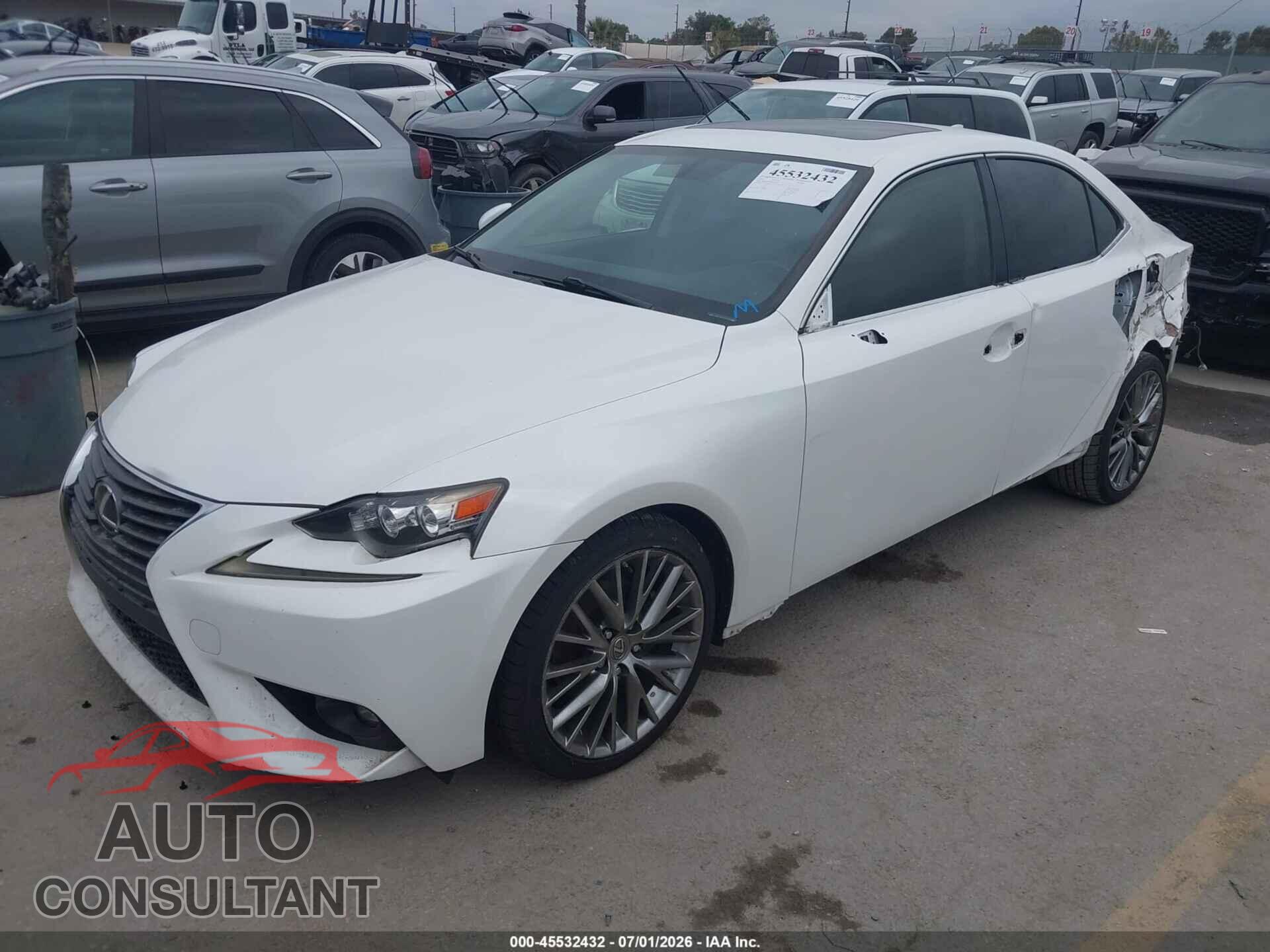 LEXUS IS 250 2015 - JTHBF1D23F5053729