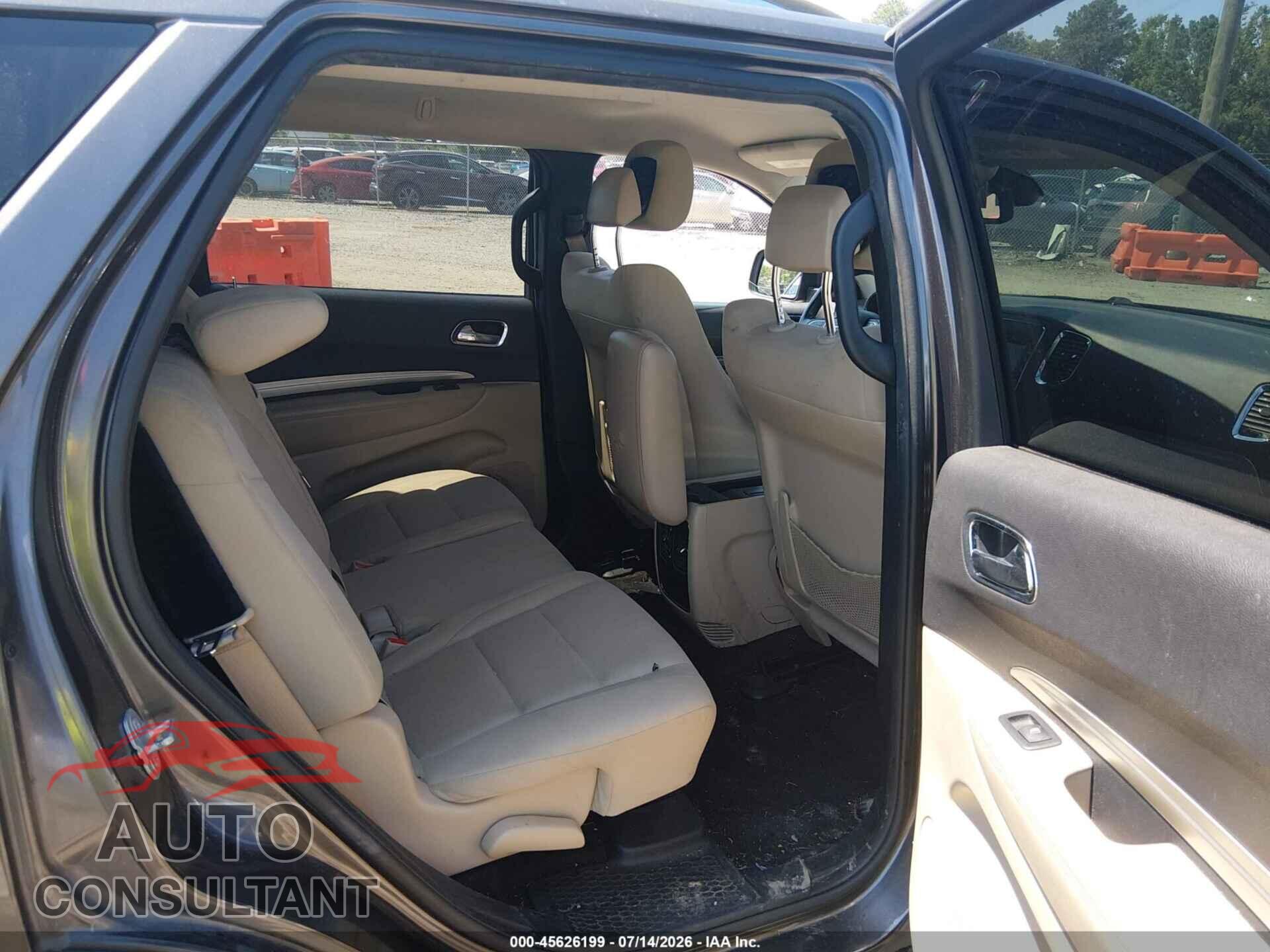 DODGE DURANGO 2015 - 1C4RDJAG7FC741346