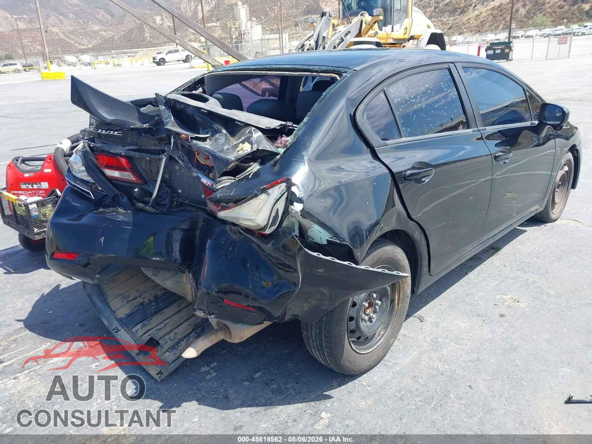 HONDA CIVIC 2015 - 19XFB2F83FE261278