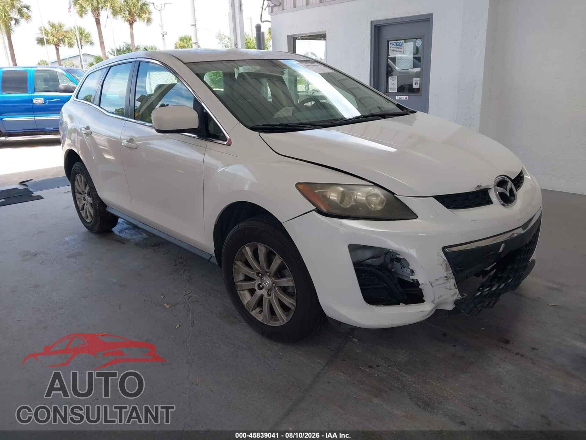 MAZDA CX-7 2011 - JM3ER2A53B0401179
