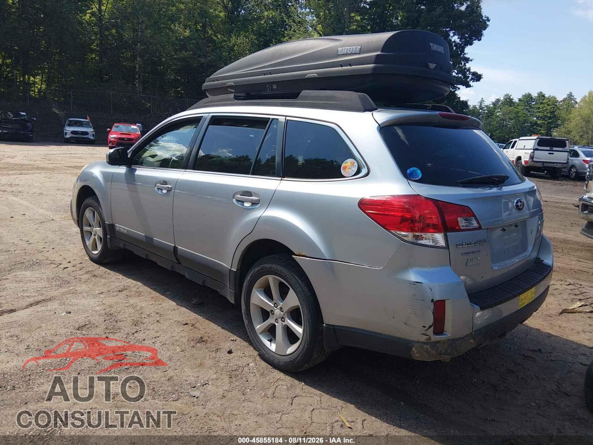 SUBARU OUTBACK 2013 - 4S4BRBCC5D3304263