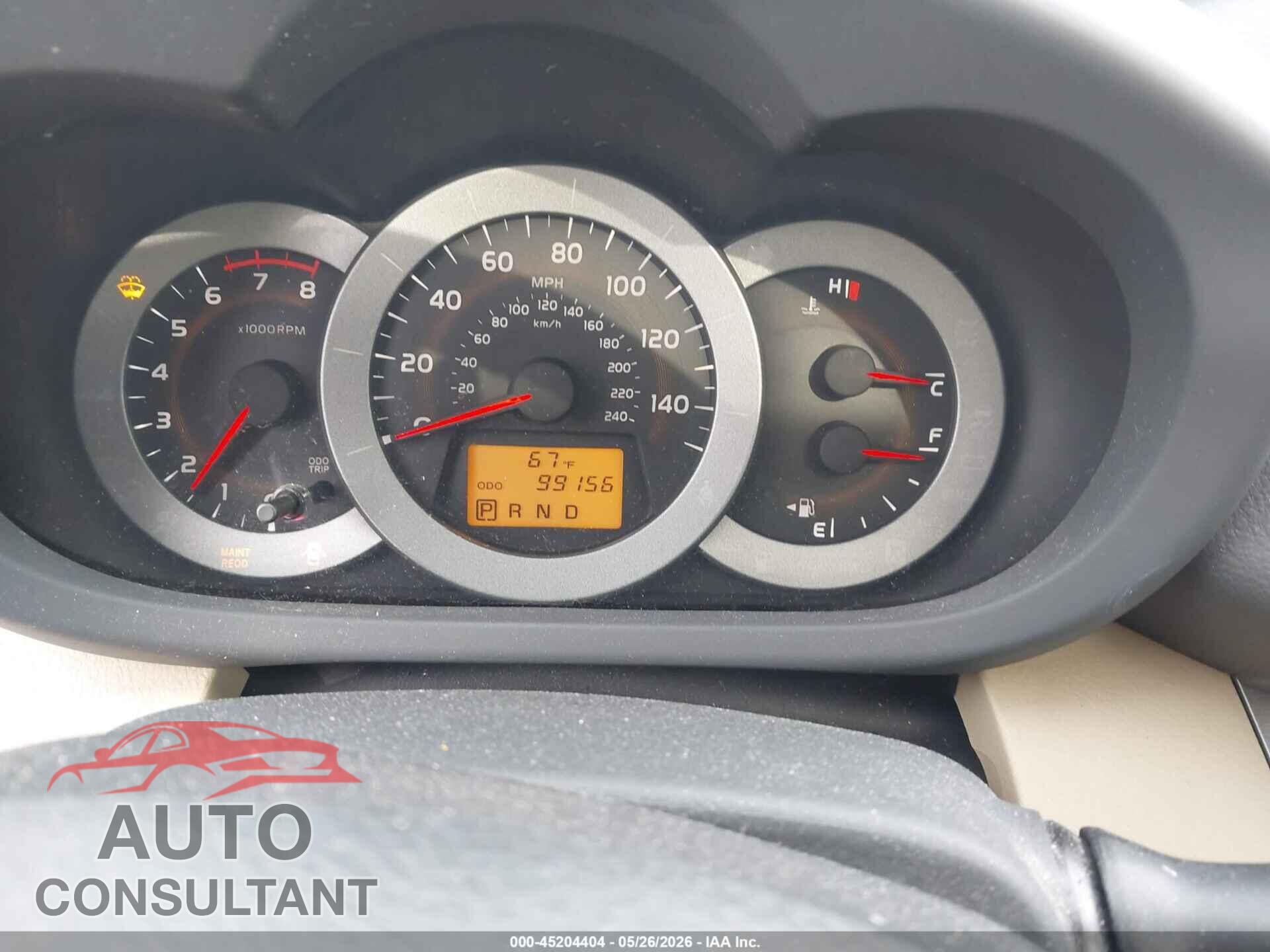 TOYOTA RAV4 2011 - 2T3DK4DV5BW050917