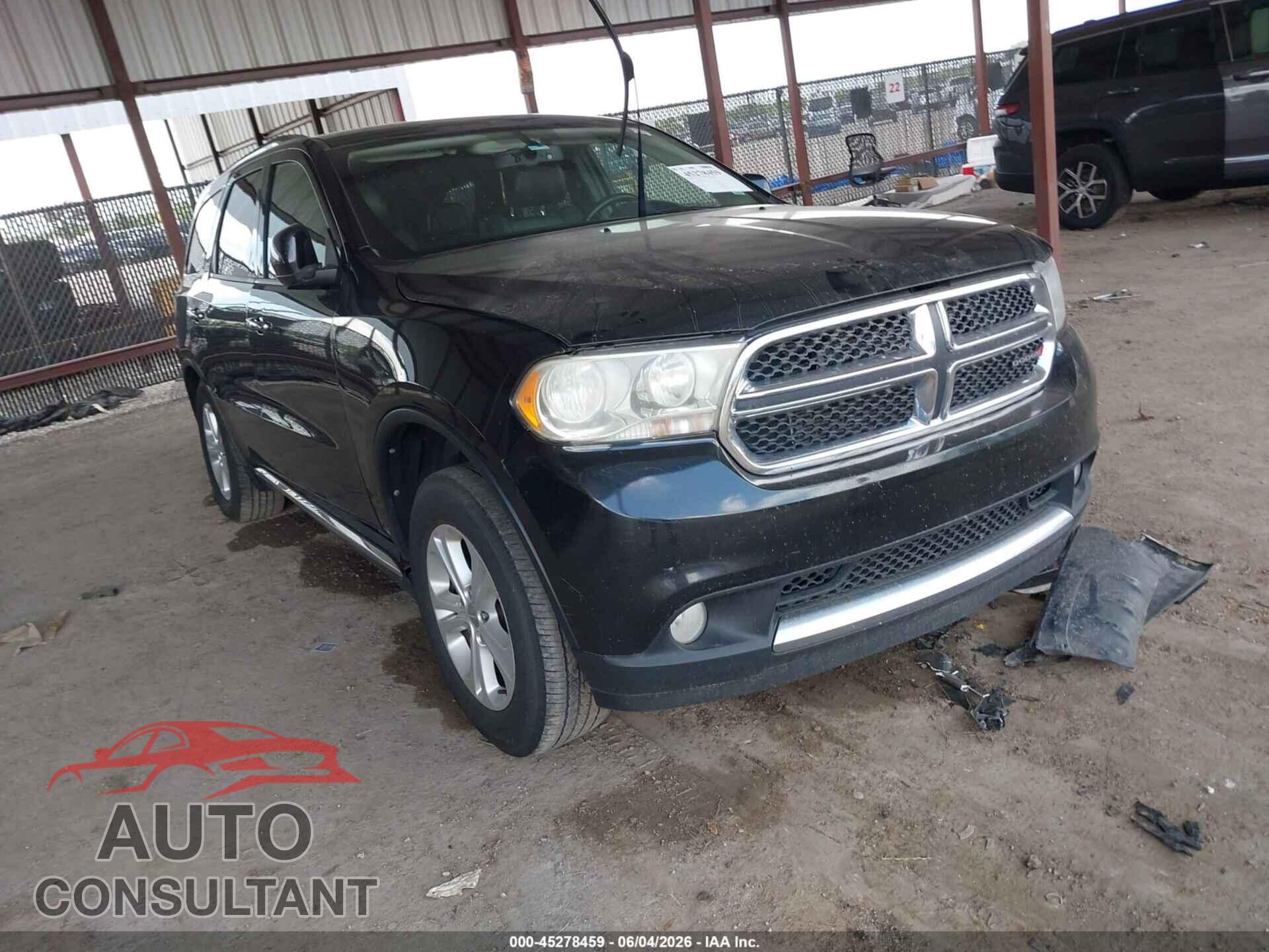 DODGE DURANGO 2013 - 1C4RDJDGXDC657482