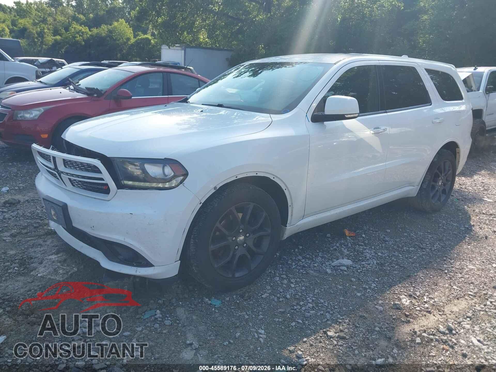 DODGE DURANGO 2017 - 1C4SDJCT3HC830264