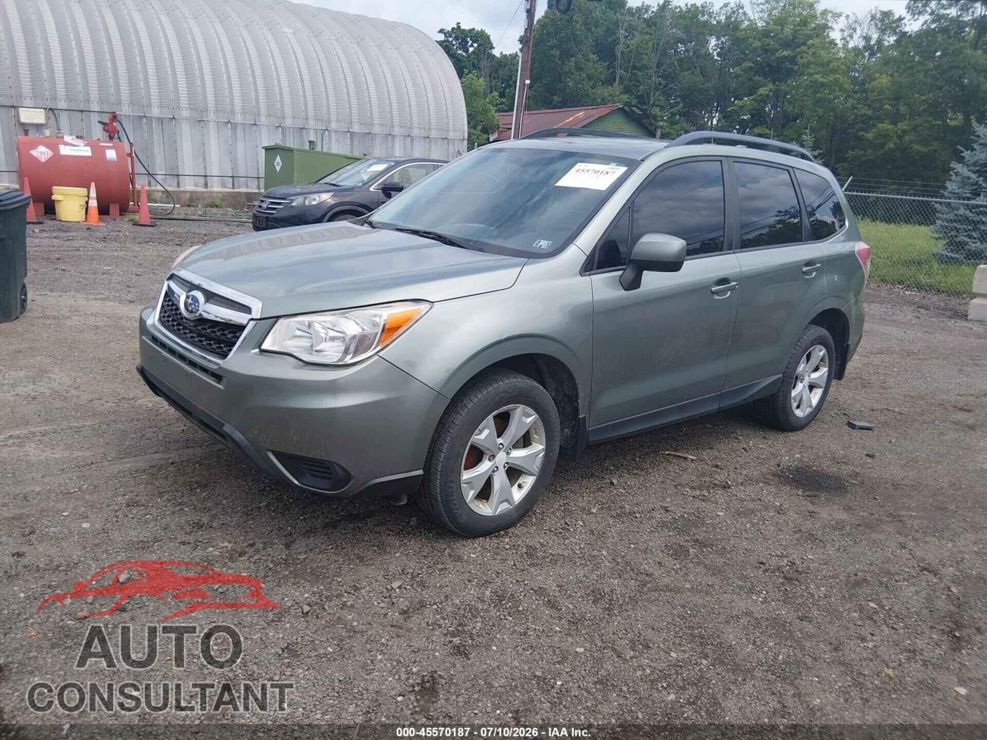 SUBARU FORESTER 2016 - JF2SJADC3GH449749