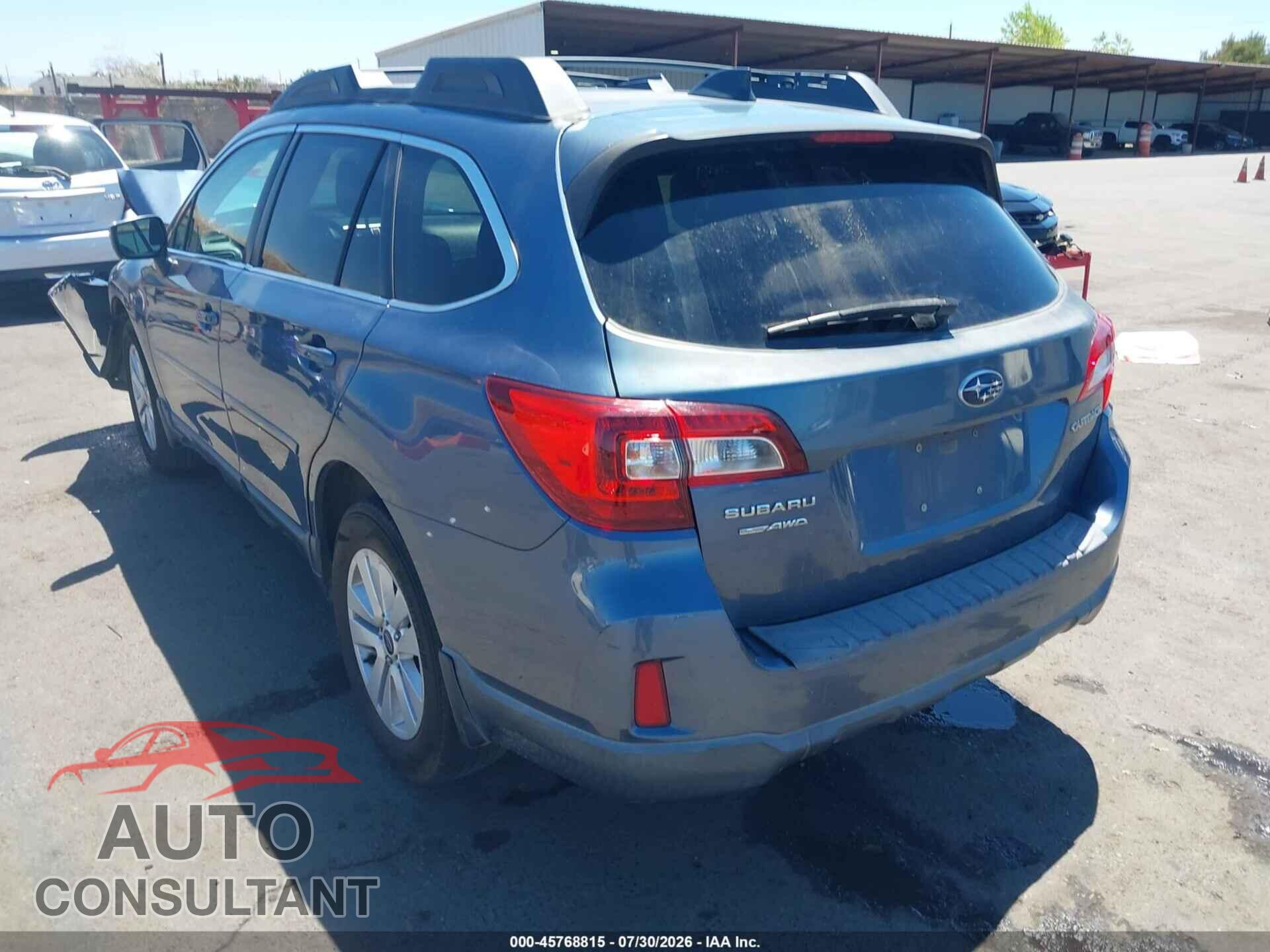 SUBARU OUTBACK 2016 - 4S4BSBCCXG3355976
