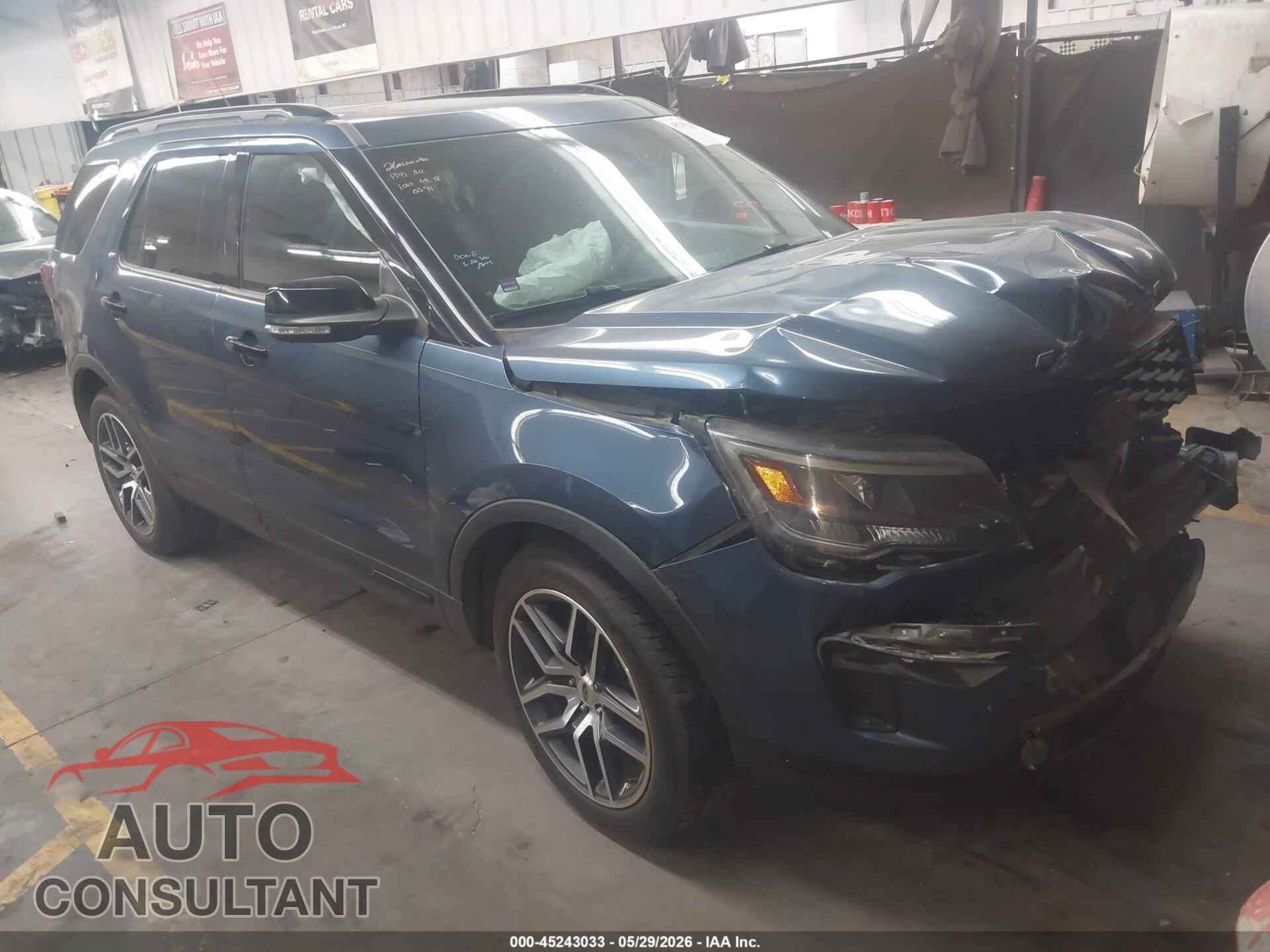 FORD EXPLORER 2018 - 1FM5K8GT5JGB90591