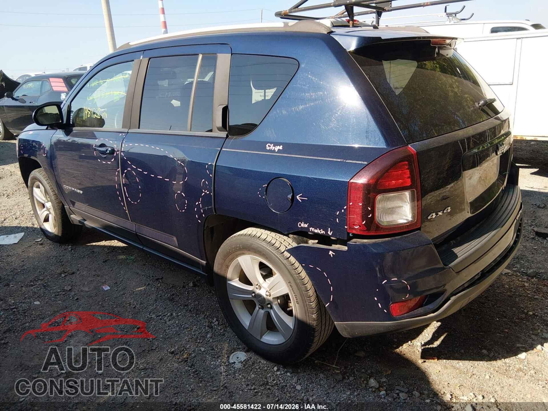JEEP COMPASS 2015 - 1C4NJDEB2FD303139
