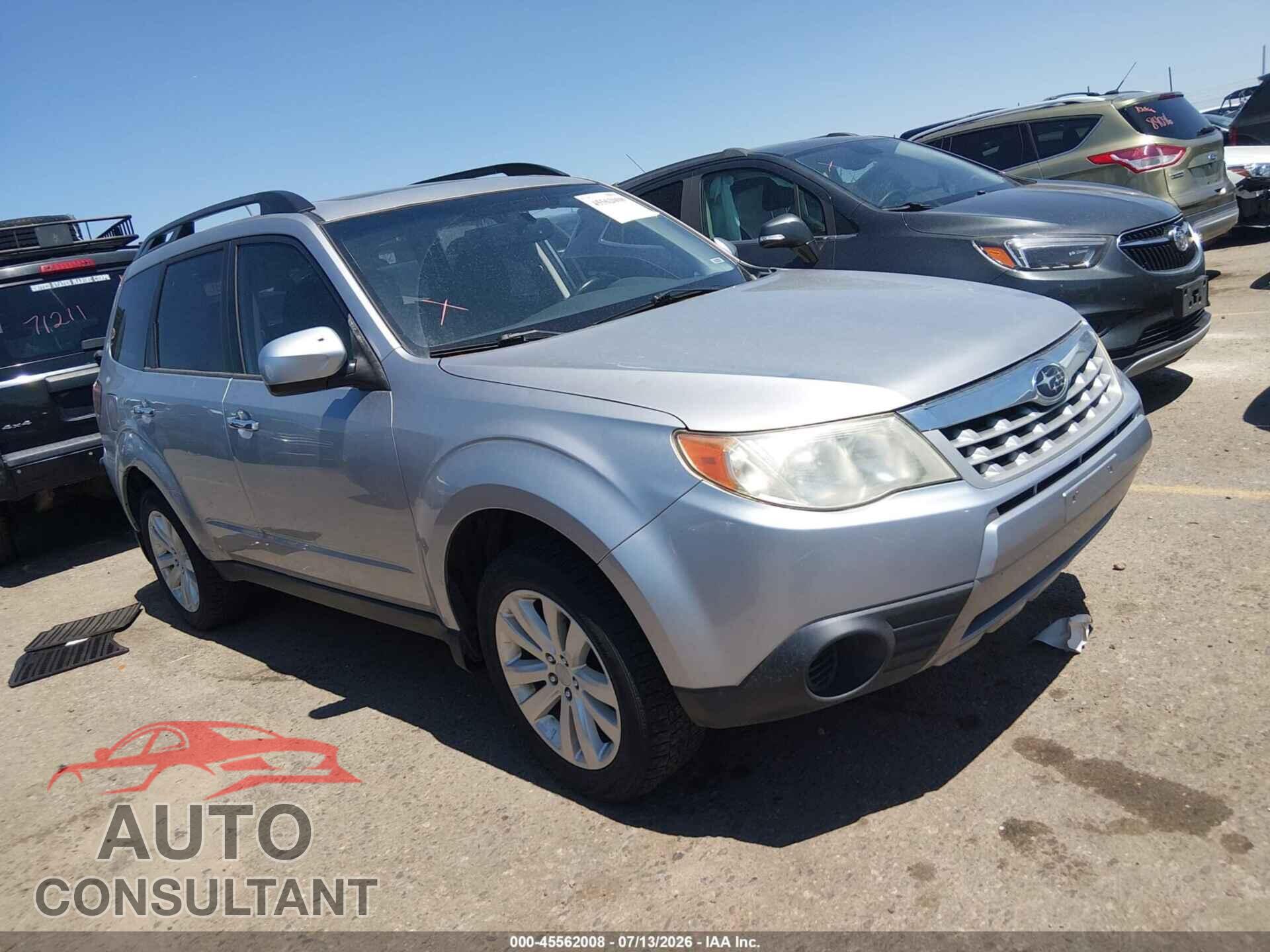 SUBARU FORESTER 2012 - JF2SHBDC3CH442473