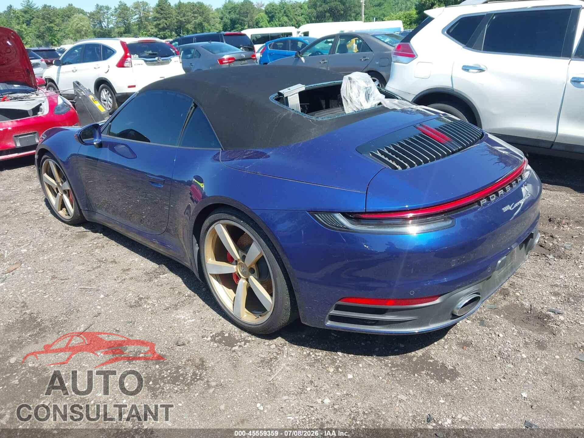 PORSCHE 911 2020 - WP0CB2A92LS262627