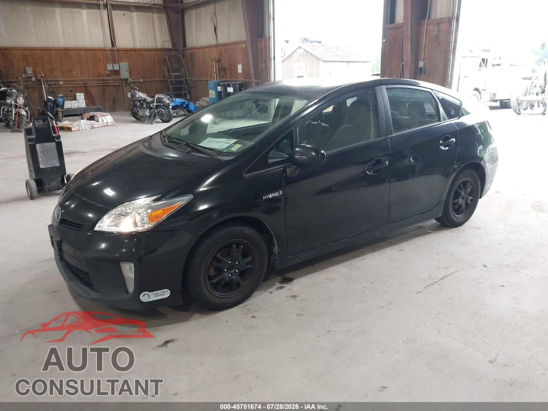 TOYOTA PRIUS 2014 - JTDKN3DU4E0380802