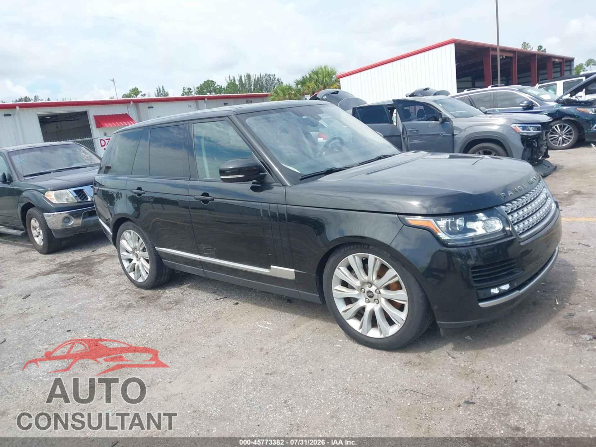 LAND ROVER RANGE ROVER 2013 - SALGS2EF7DA100882