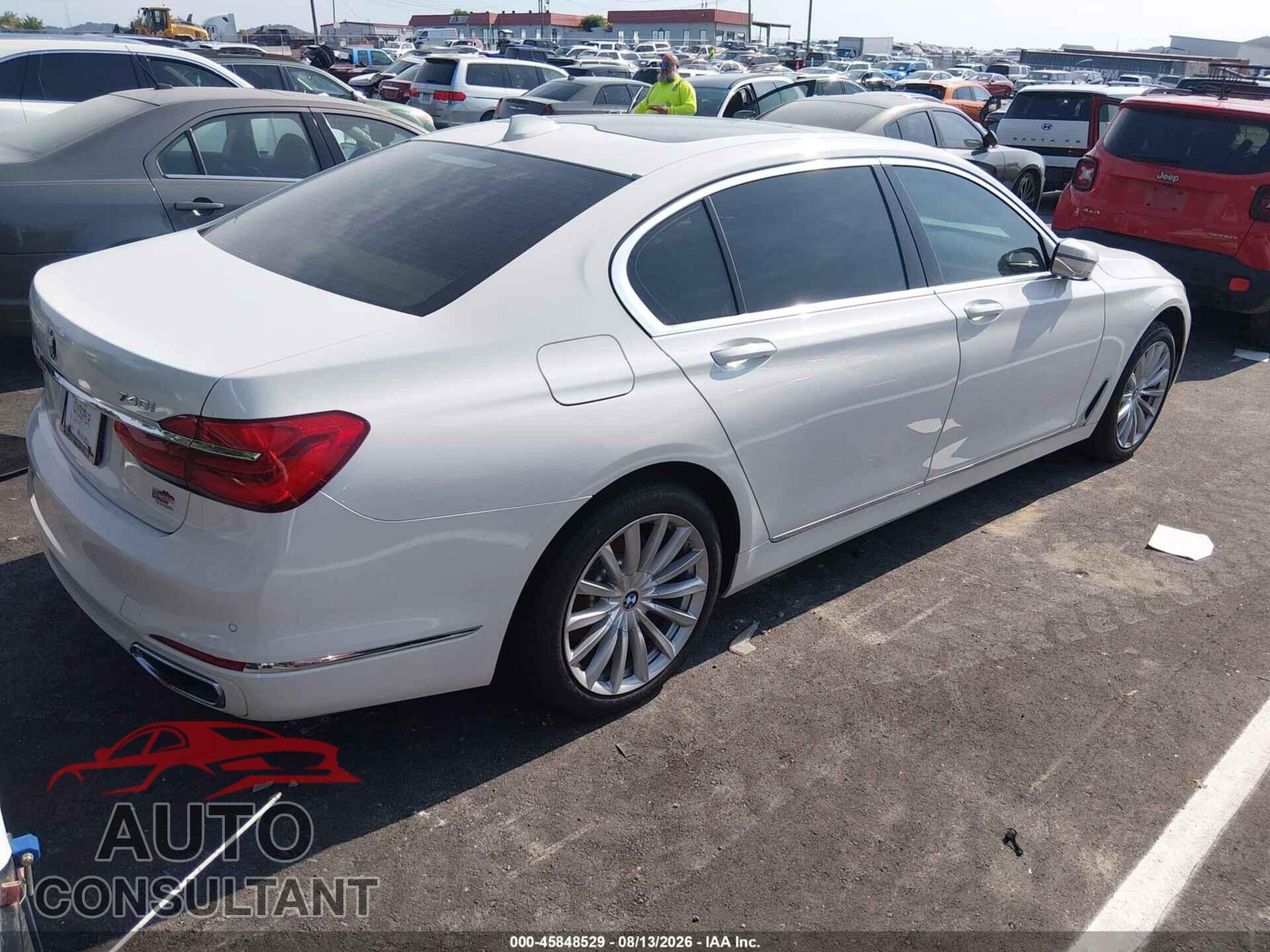 BMW 740I 2016 - WBA7E2C59GG547351