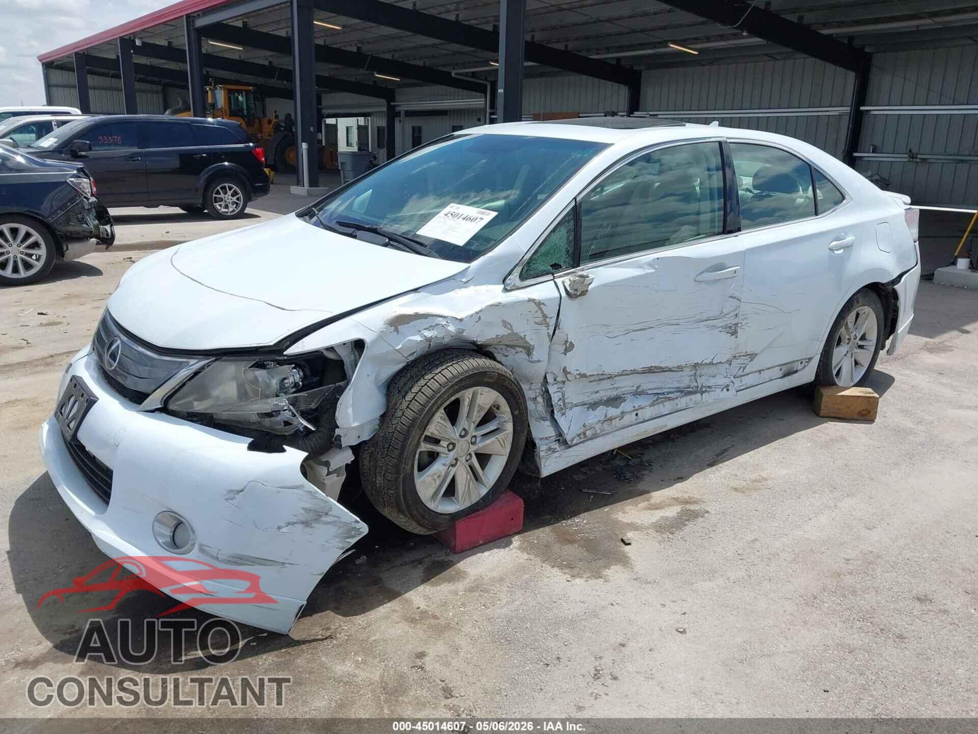 LEXUS HS 250H 2010 - JTHBB1BA5A2014267