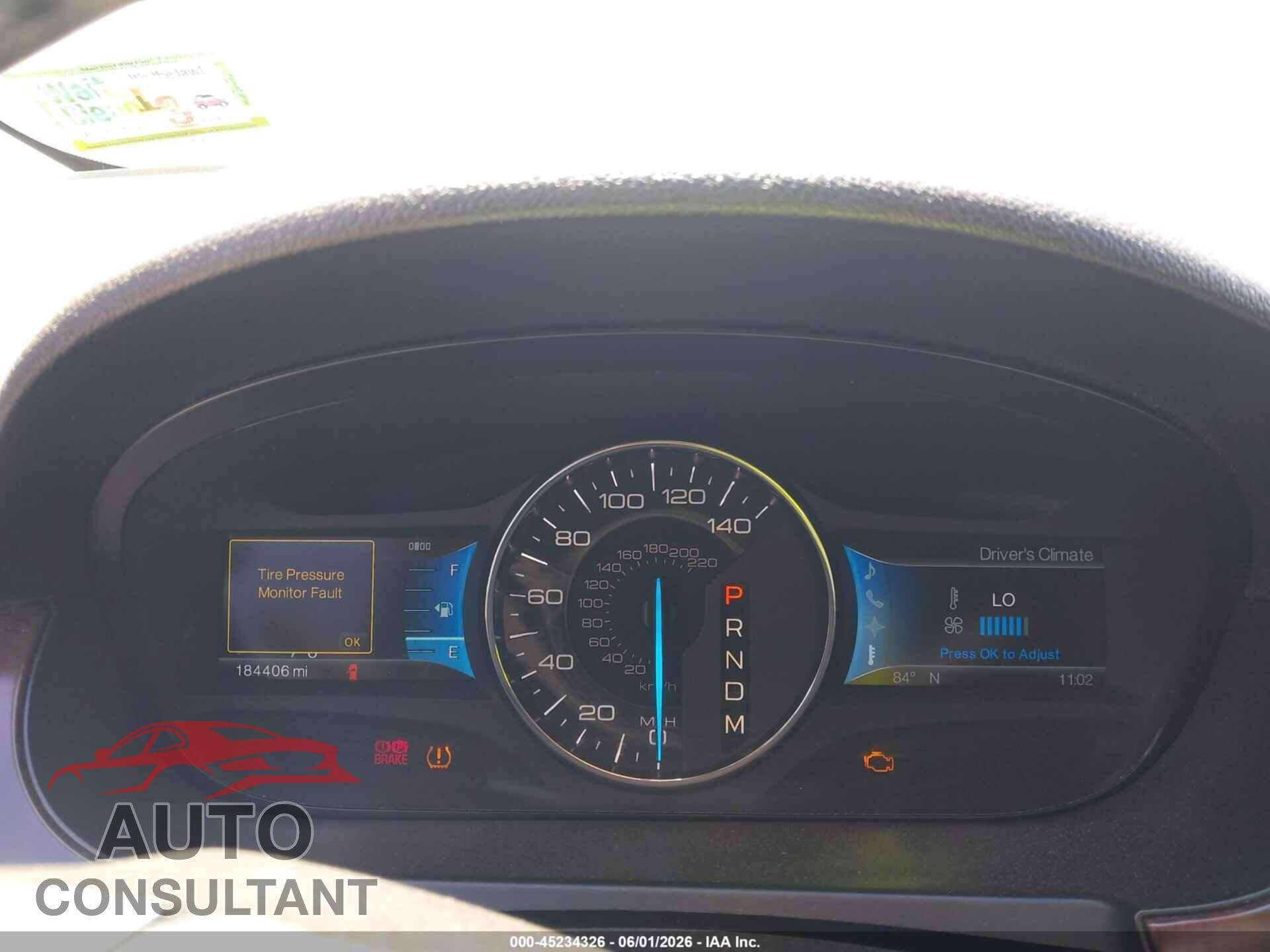 FORD EDGE 2011 - 2FMDK4KC0BBA94727