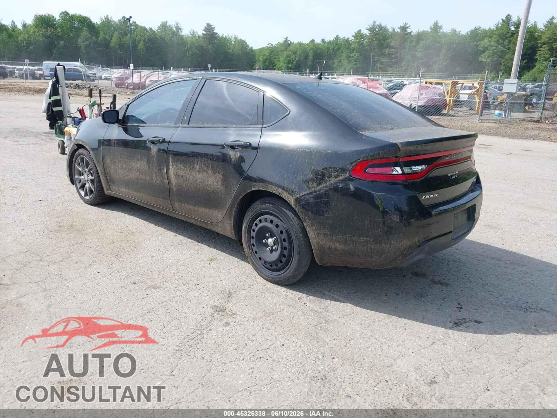DODGE DART 2013 - 1C3CDFBA2DD345253