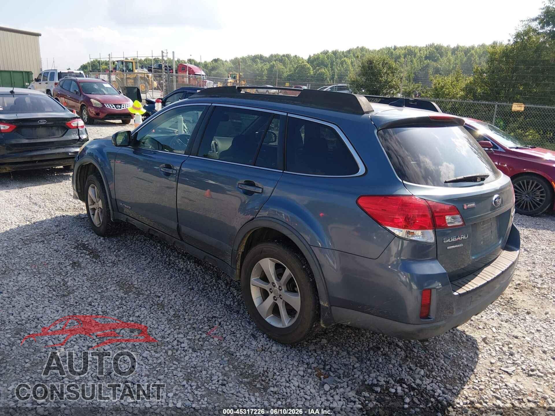 SUBARU OUTBACK 2014 - 4S4BRBLC4E3244008