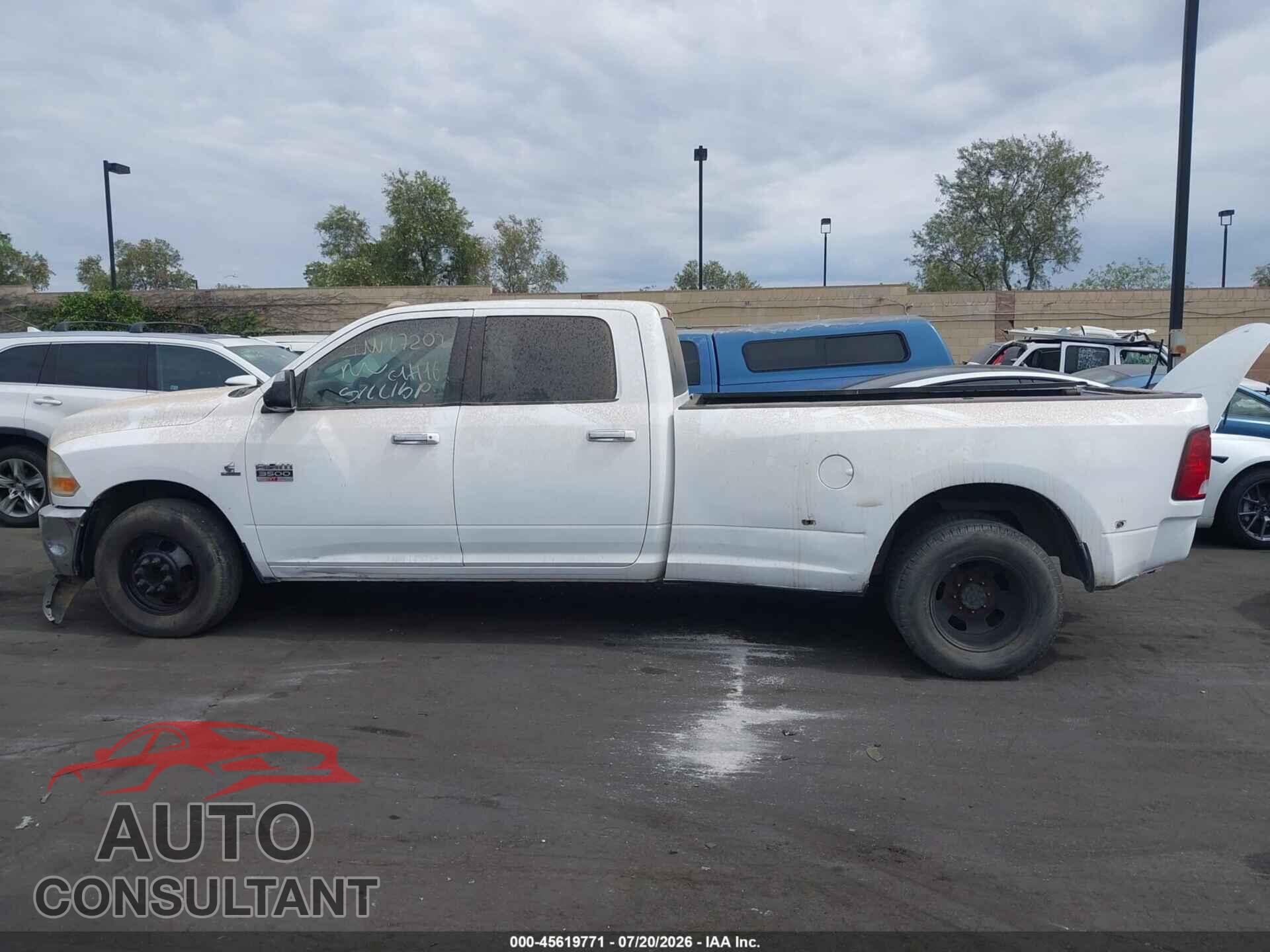 DODGE RAM 3500 2012 - 3C63DPHL8CG196351