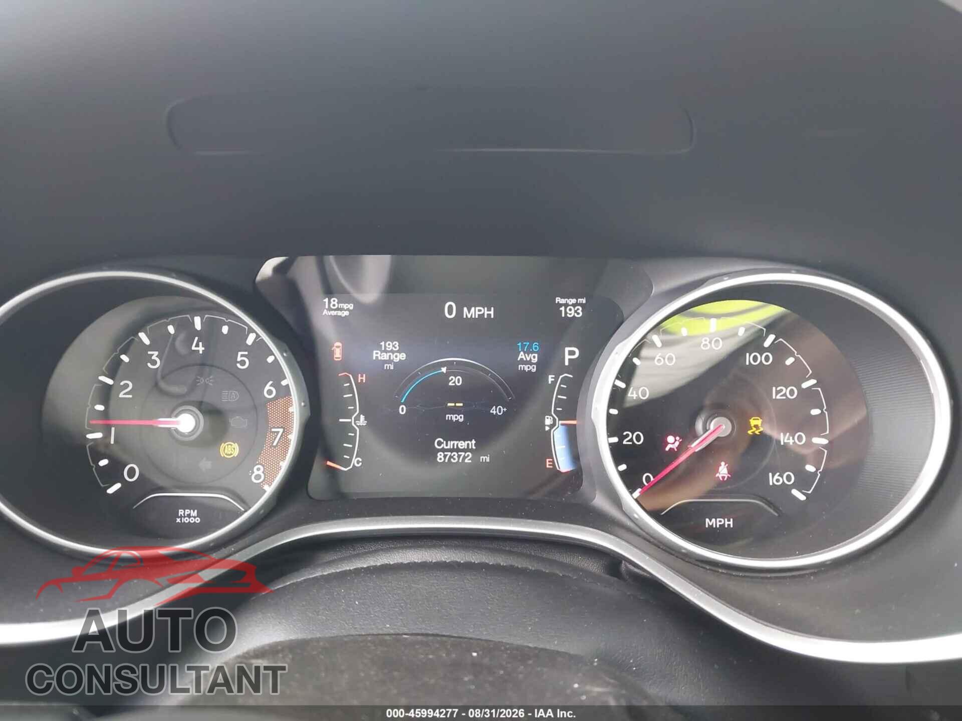 JEEP COMPASS 2018 - 3C4NJDCB9JT501626