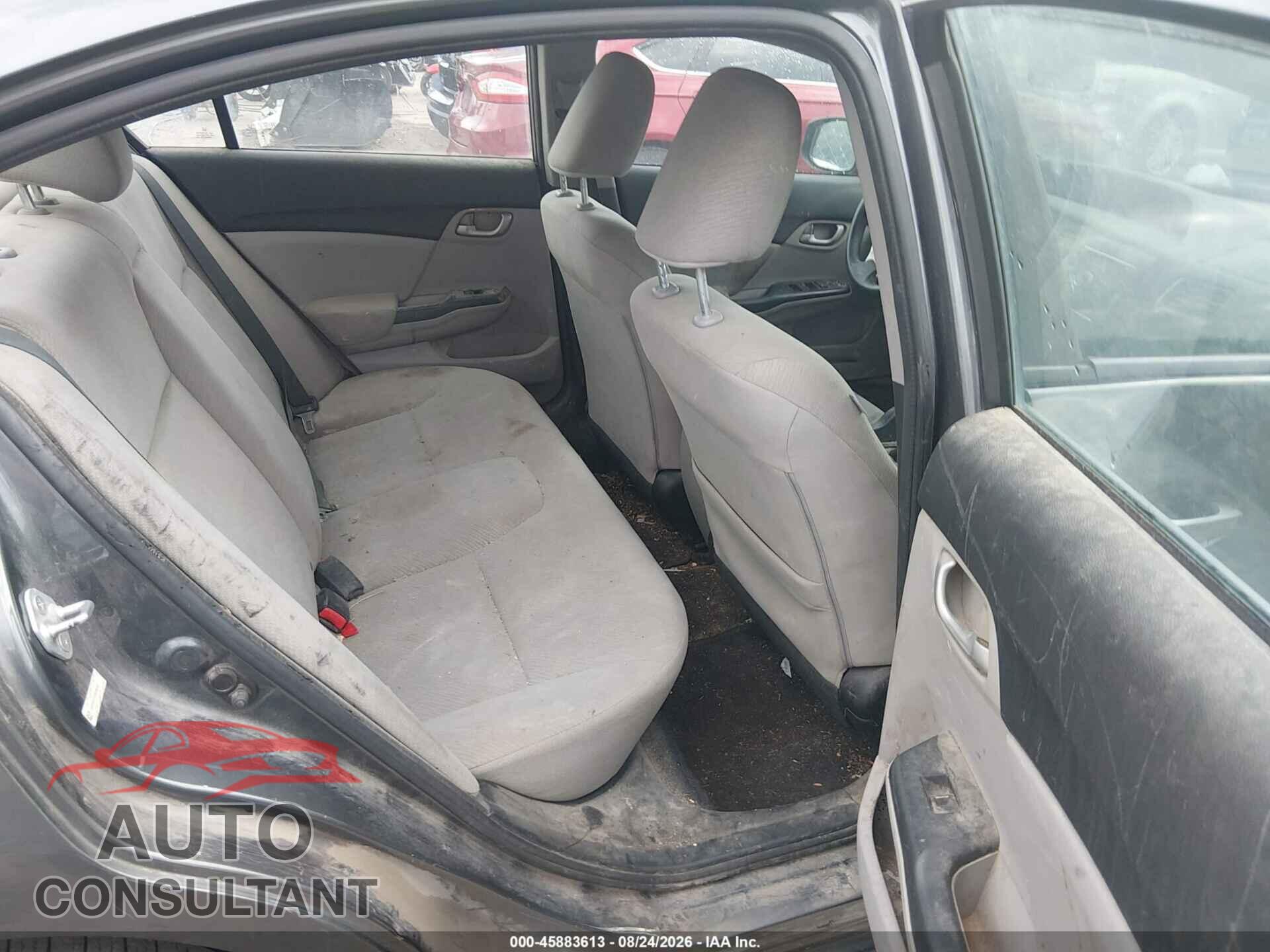 HONDA CIVIC 2013 - 19XFB2F57DE028135