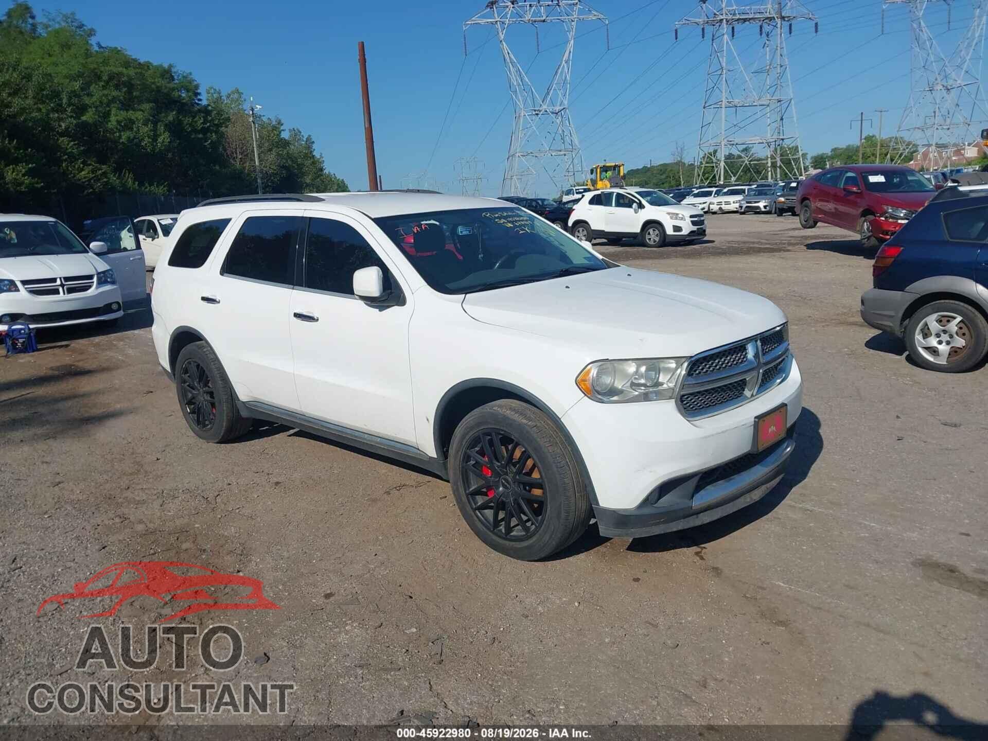 DODGE DURANGO 2013 - 1C4RDJDG7DC677463